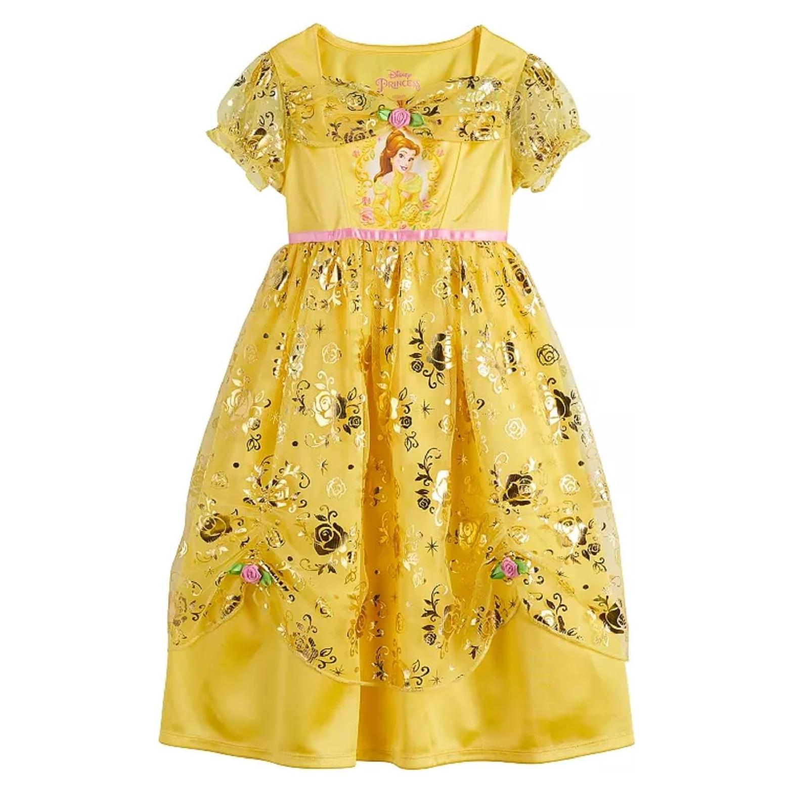 Camisón Disney Niñas 4T Encanto Frozen Sirenita