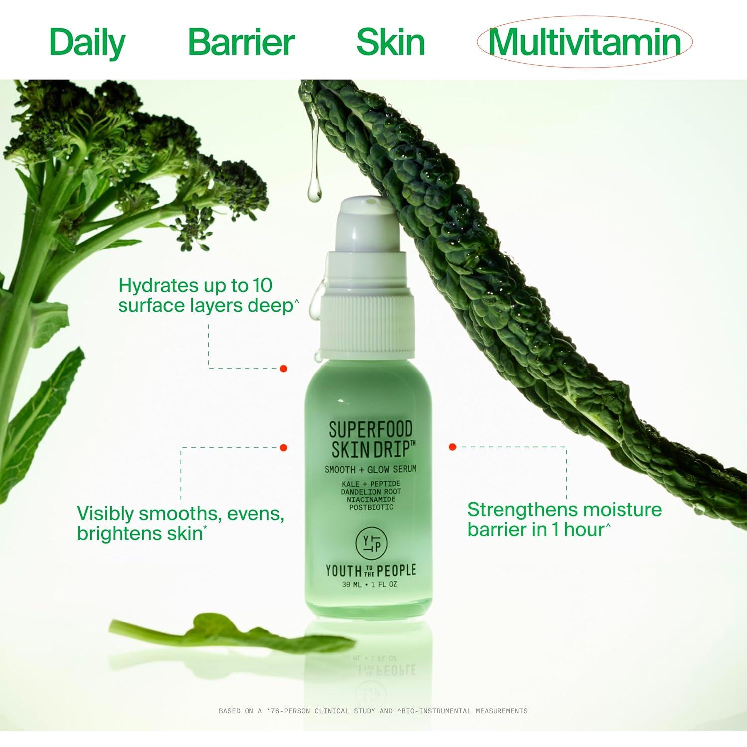 Set de Cuidado de Piel Vegano Youth To The People Superfood