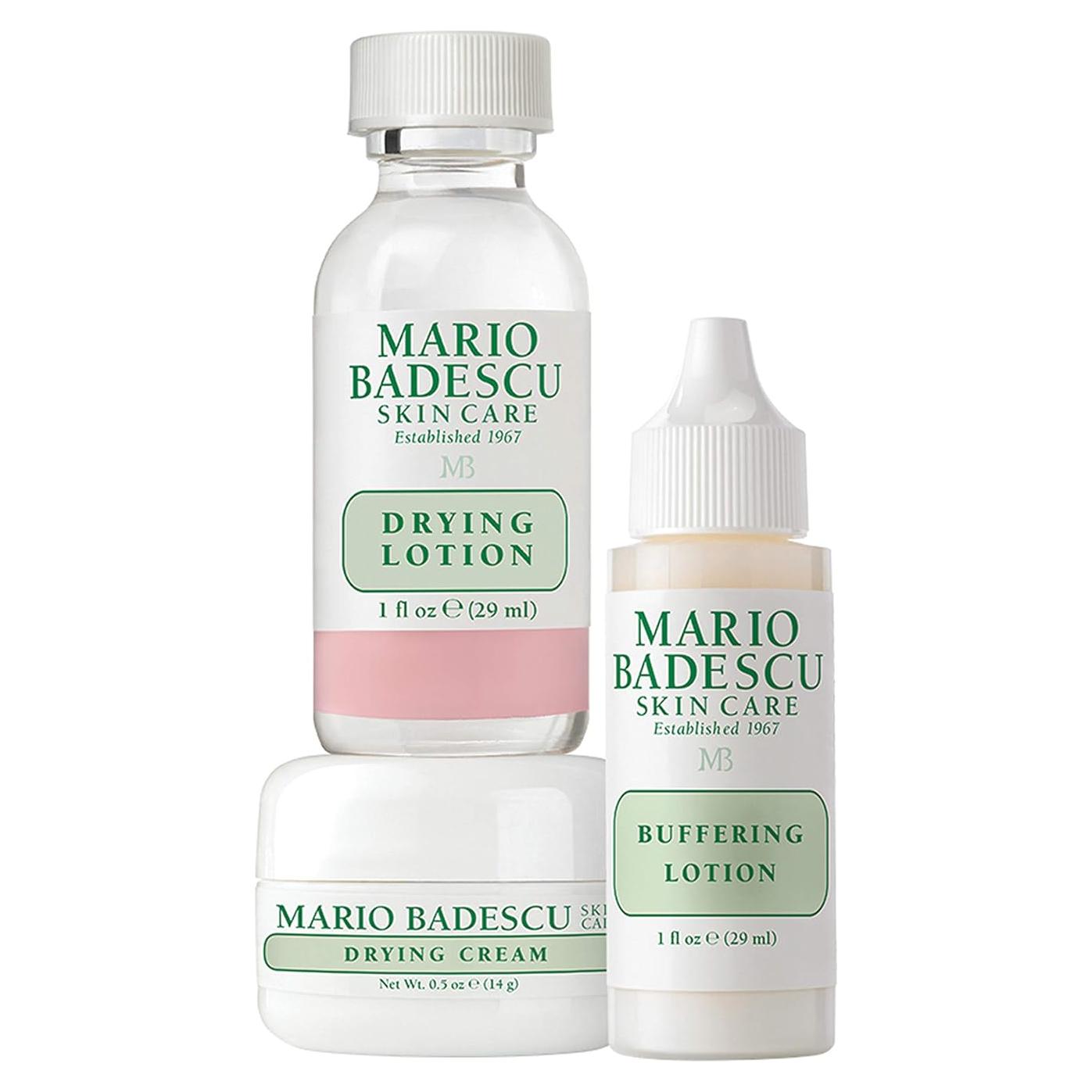 Kit de Cuidado Facial para Acné Mario Badescu - 3 Productos