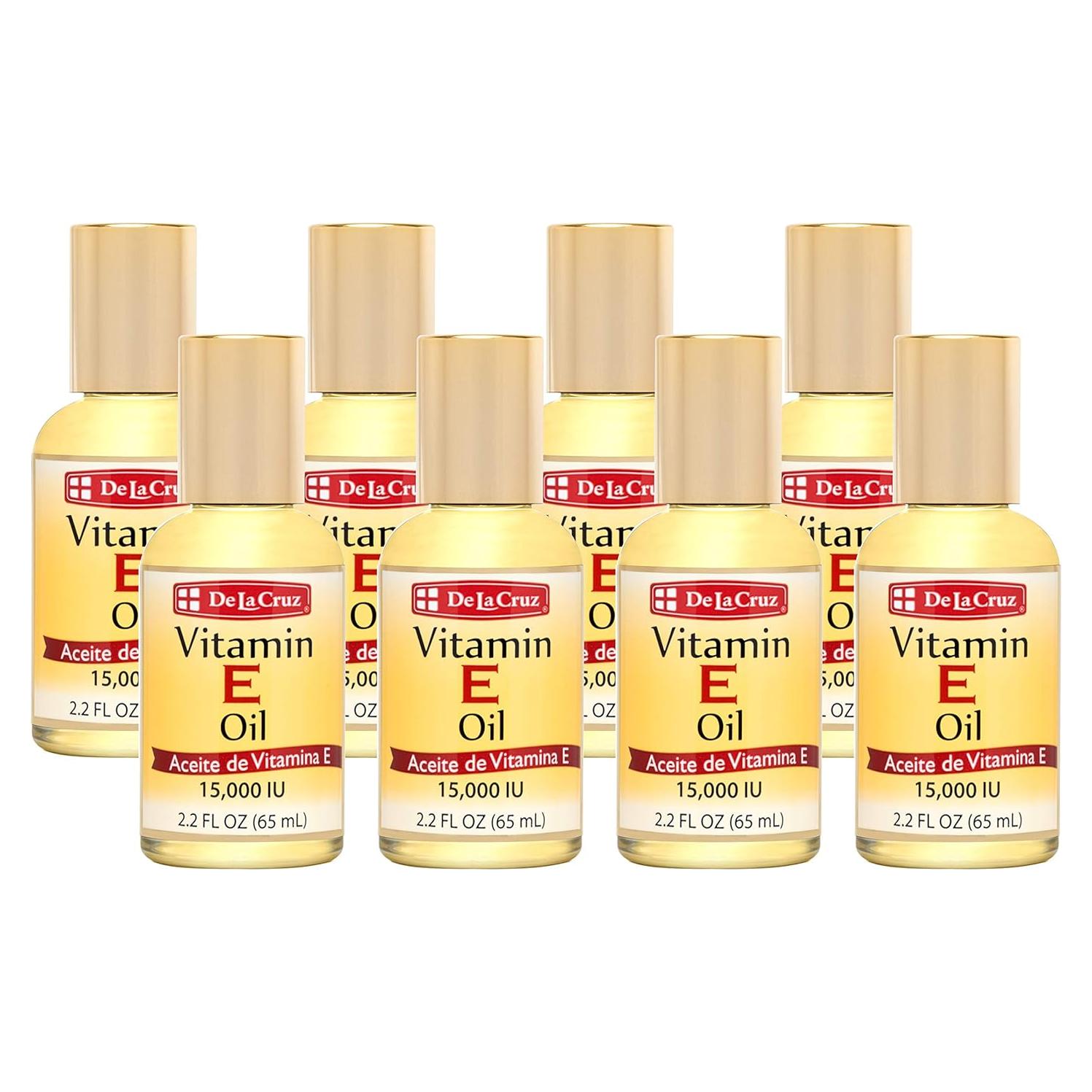 Aceite de Vitamina E De La Cruz 65 ml - Hidratante Piel y Cabello