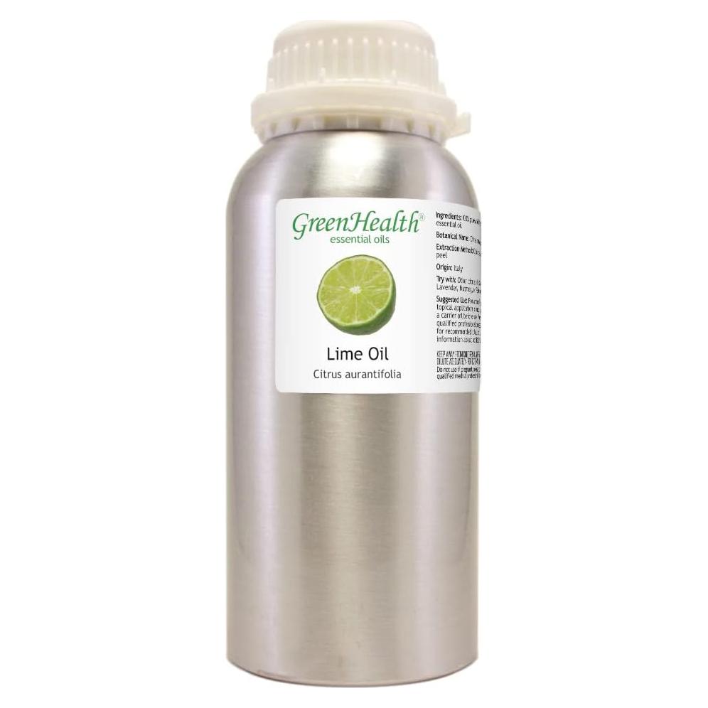 Aceite Esencial de Lima GreenHealth 473 ml - 100% Puro