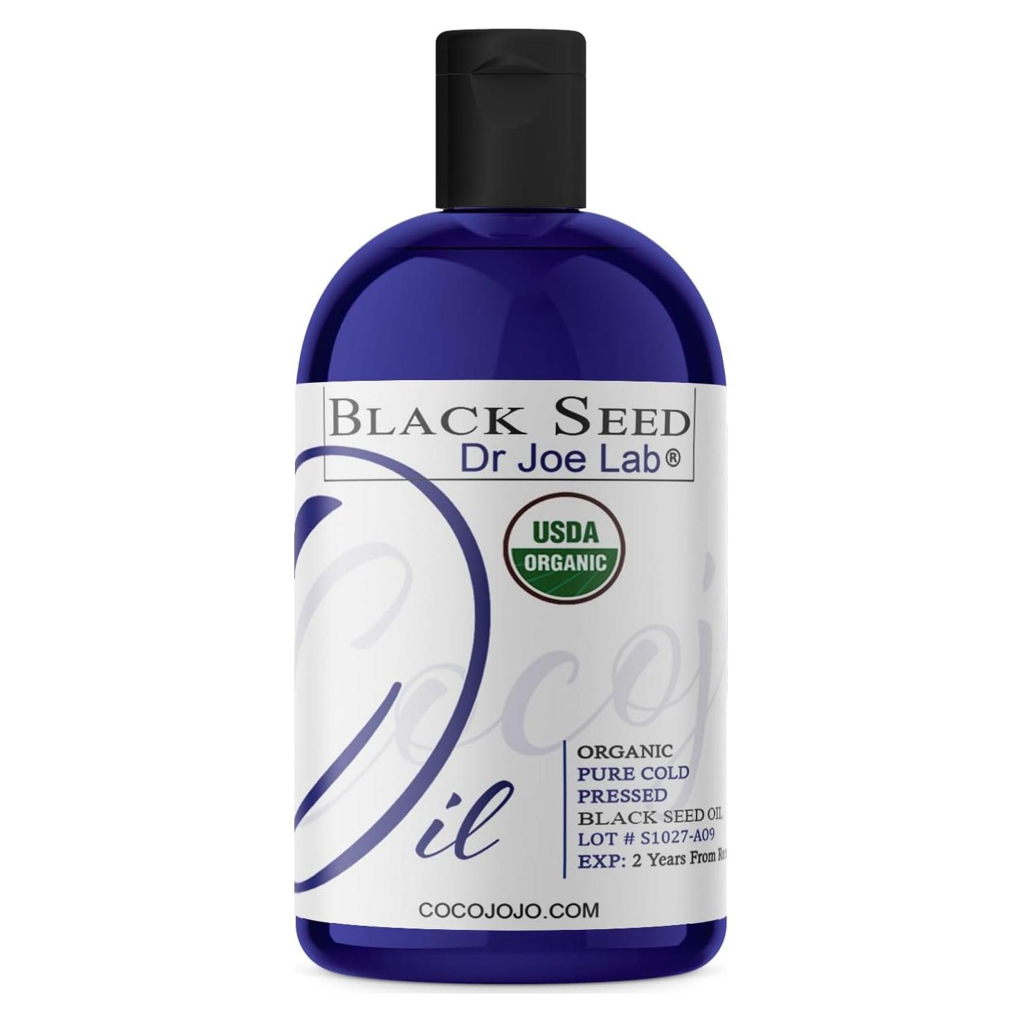 Aceite de Semilla Negra Orgánico Dr Joe Lab 236 ml Puro Natural