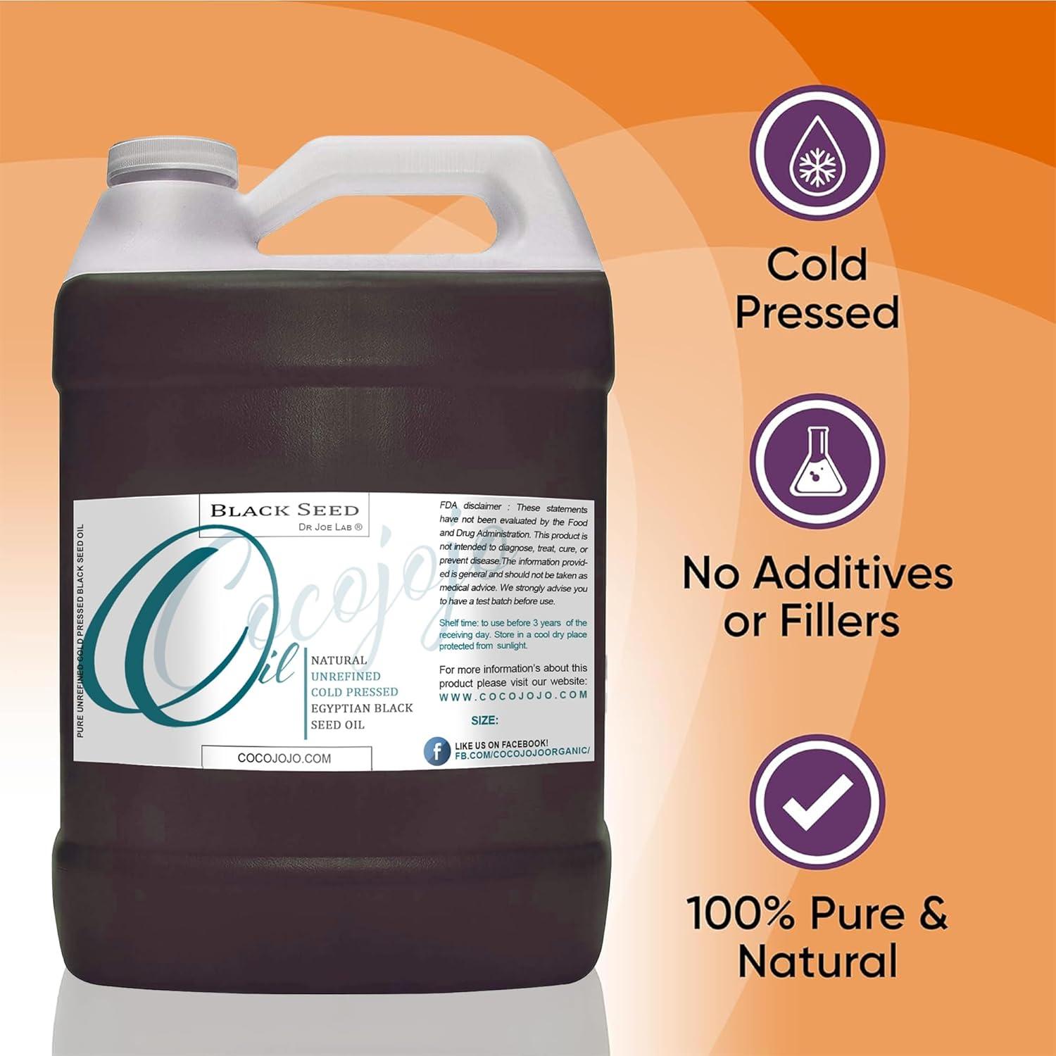 Aceite de Semilla Negra Egipcio Dr Joe Lab 3.78L Puro Natural