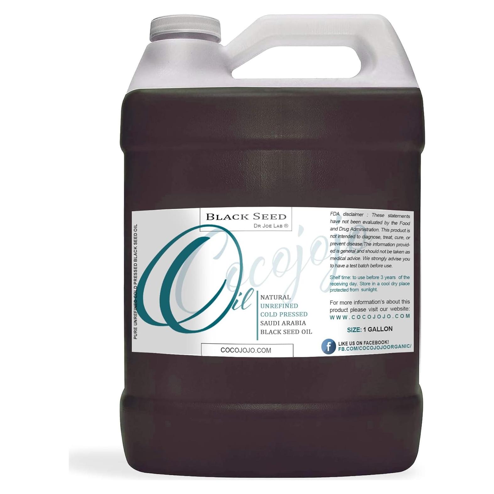 Aceite de Semilla Negra Dr Joe Lab 3.63 kg Prensado en Frío