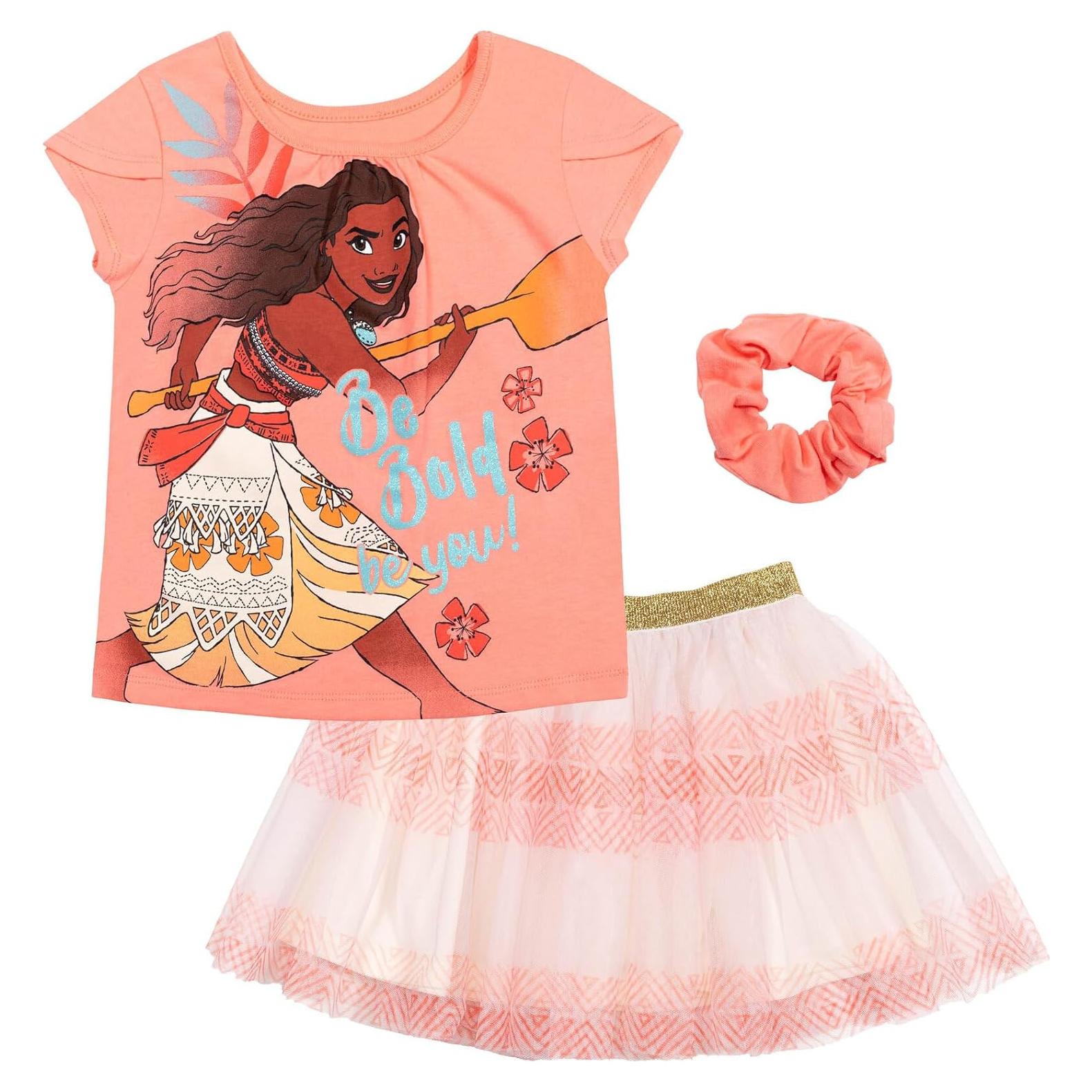 Conjunto Disney Princess Moana 3 Piezas Niña 6-6X