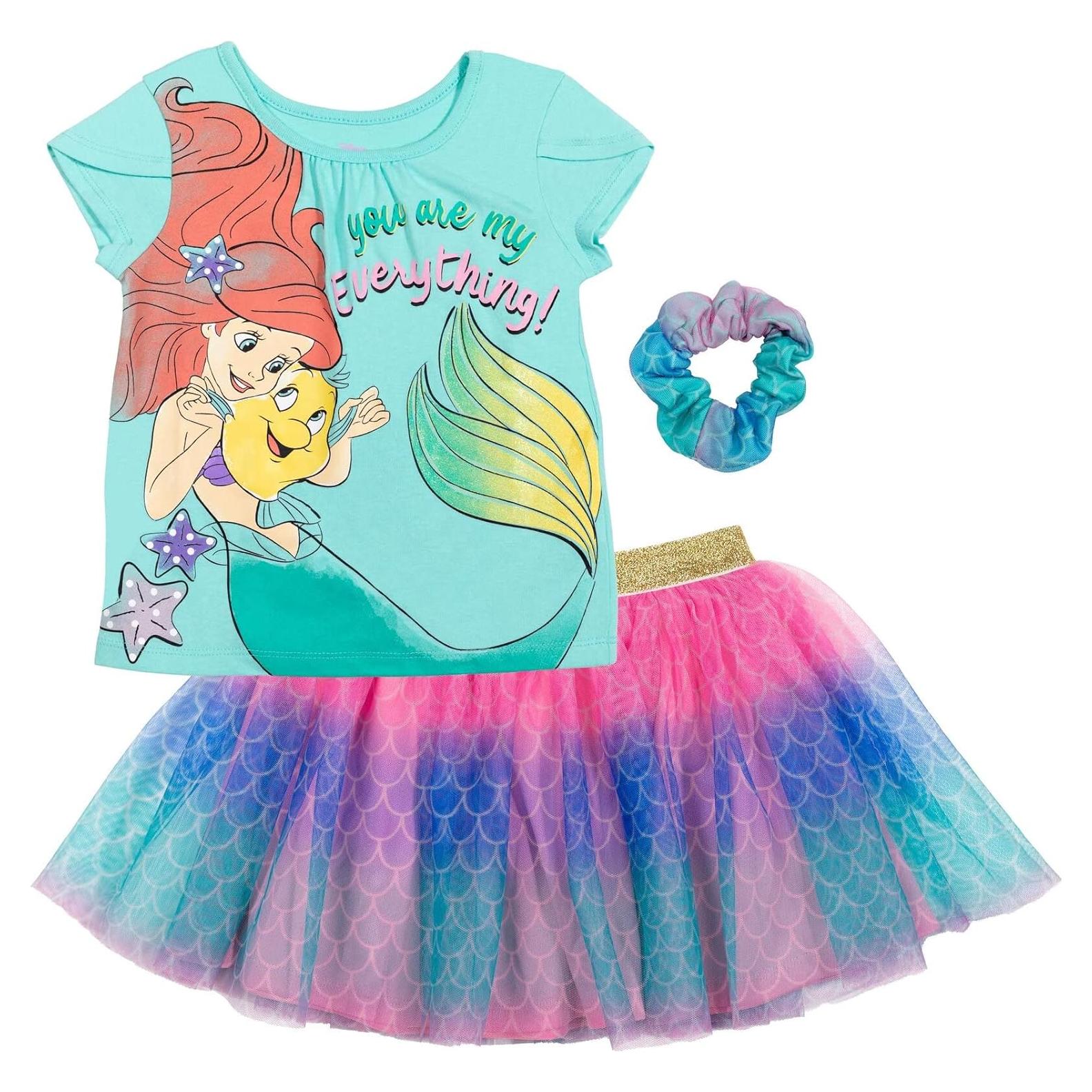 Conjunto 3 Piezas Niña Disney Princess Moana y Frozen