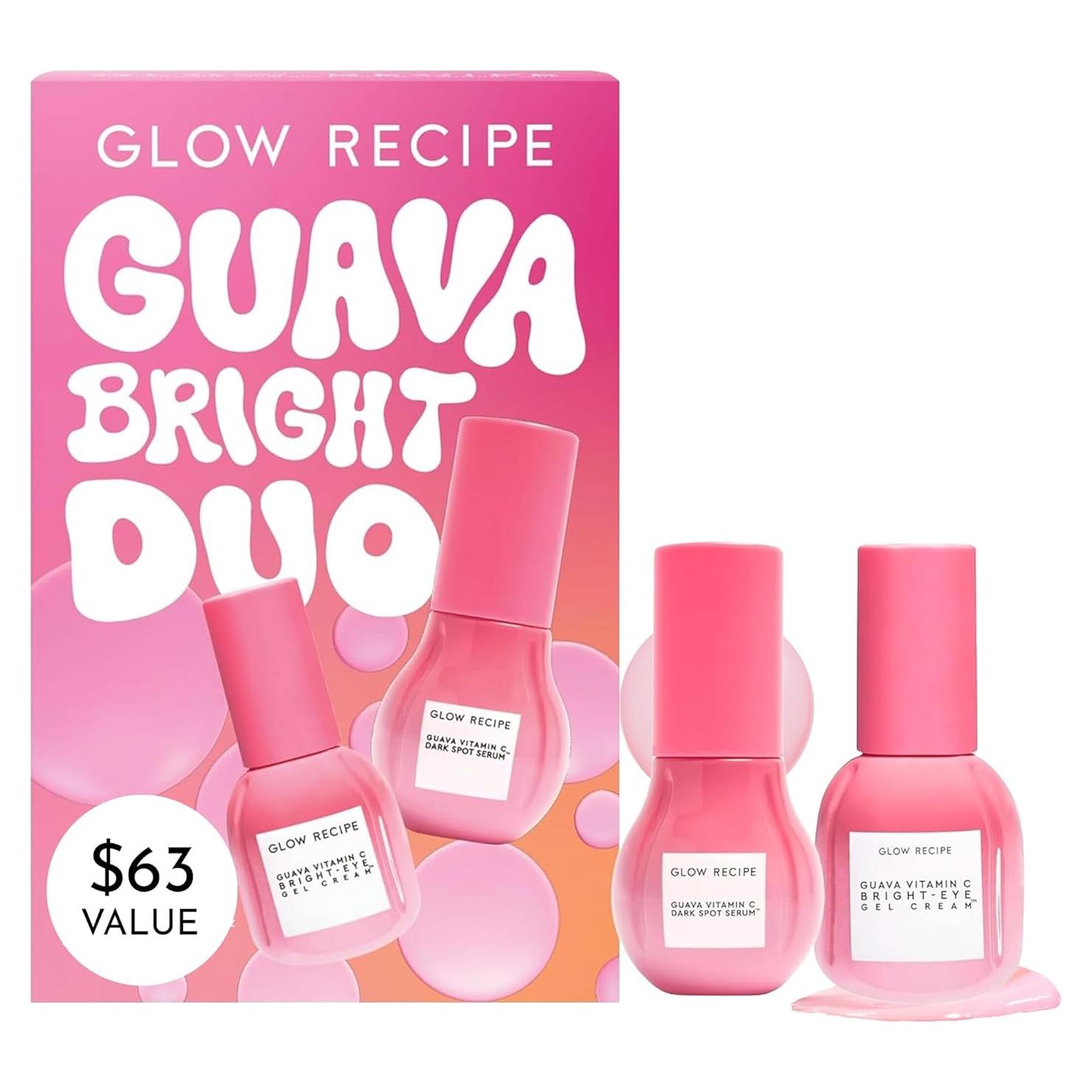 Set de Cuidado de Piel Glow Recipe Guayaba - Suero y Crema
