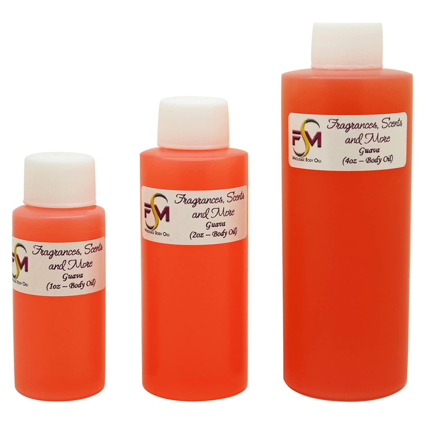 Aceite de Fragancia de Guayaba J & TC - 3 Botellas 5ml Roll On