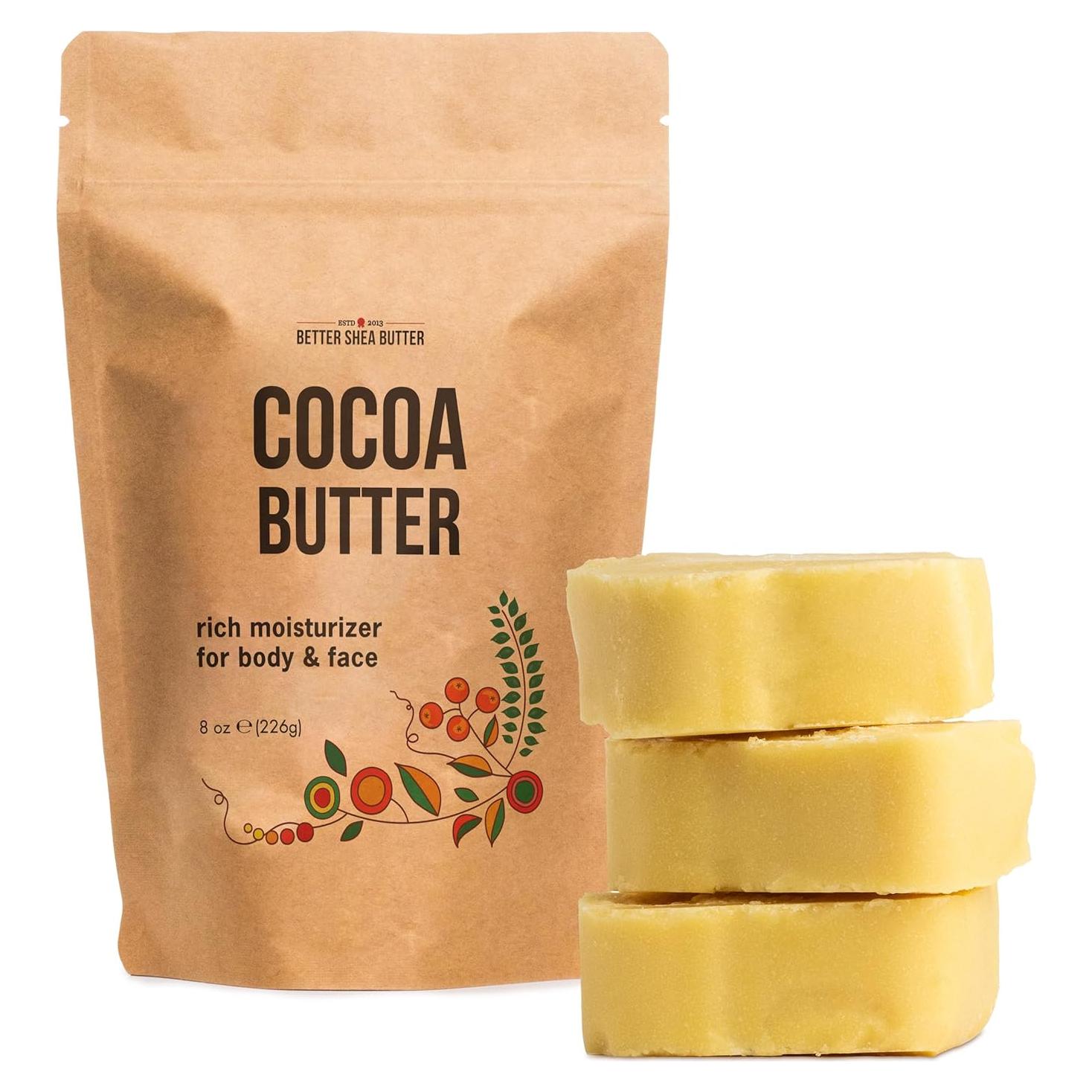 Manteca de Cacao Mejorada 227g - Hidrata y Alivia Estrías