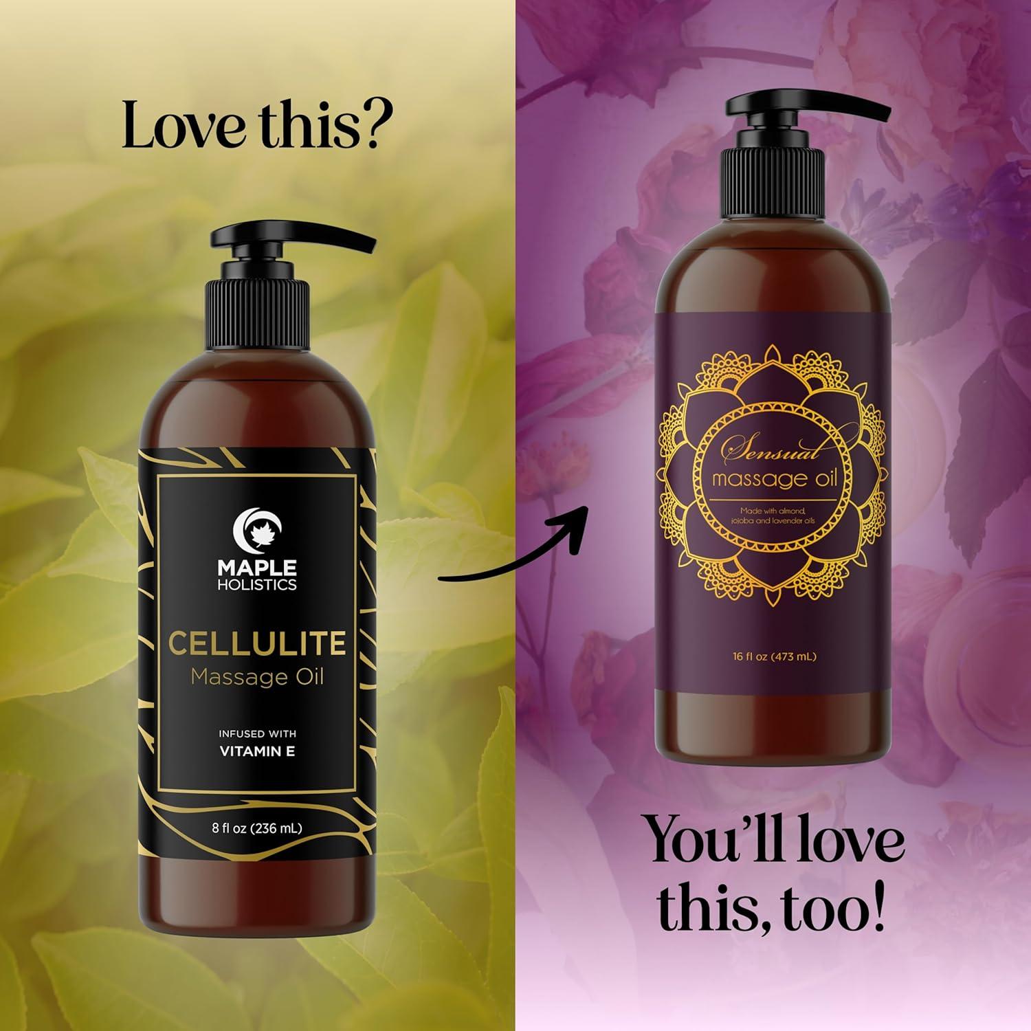 Aceite de Masaje Anticelulitis Maple Holistics 248g - Reafirmante