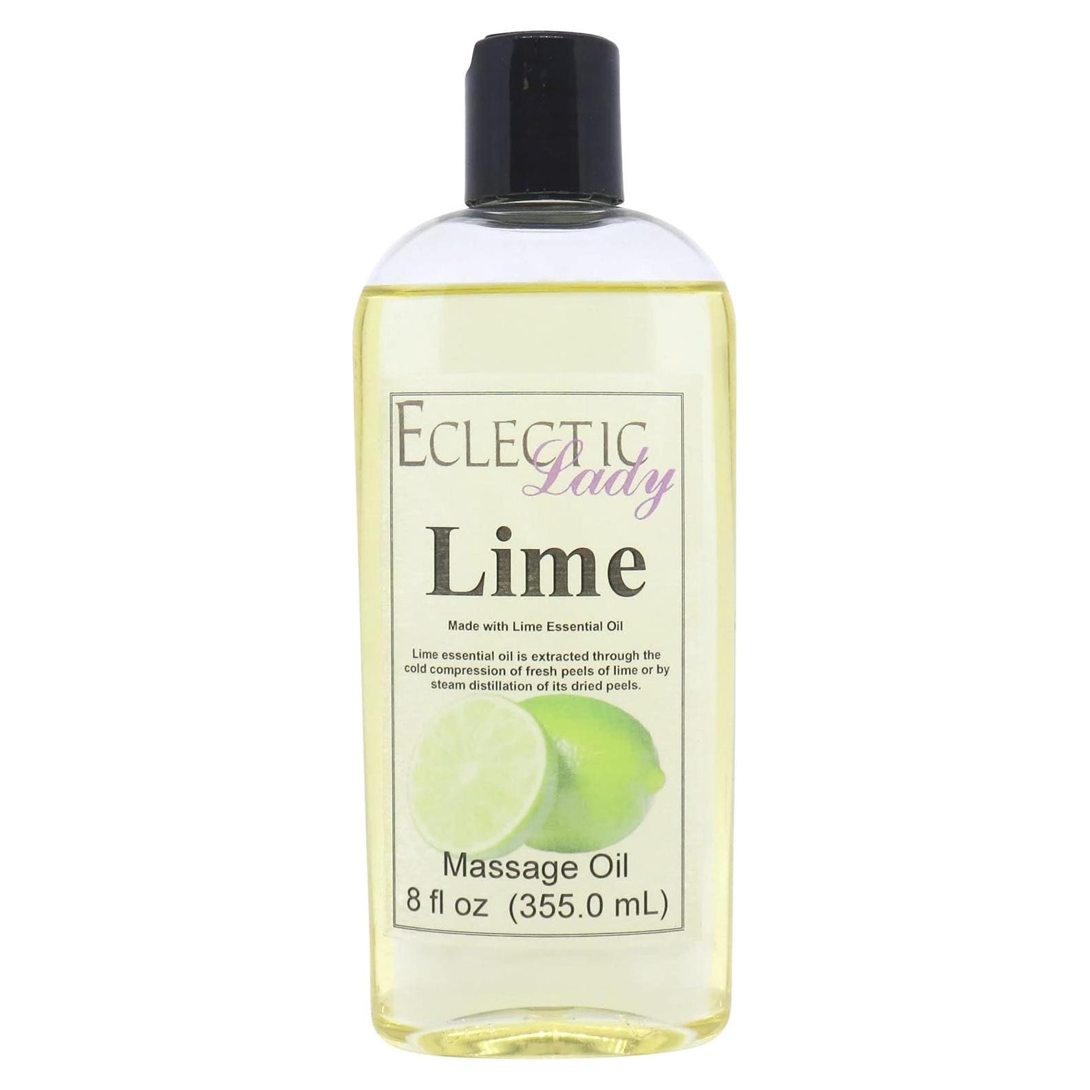 Aceite de Masaje Natural Eclectic Lady 226.8 g Aroma Lima