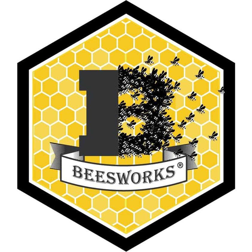 Pellets de Cera de Abeja Amarilla Orgánica Beesworks 396 g - Grado Cosmético