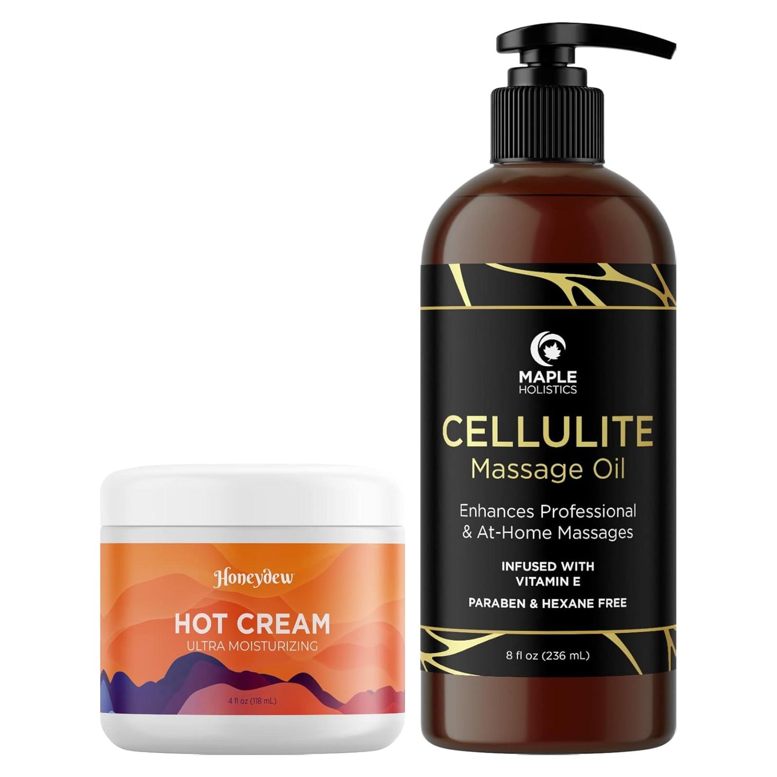 Aceite de Masaje Anticelulitis Maple Holistics 200ml - Crema Caliente