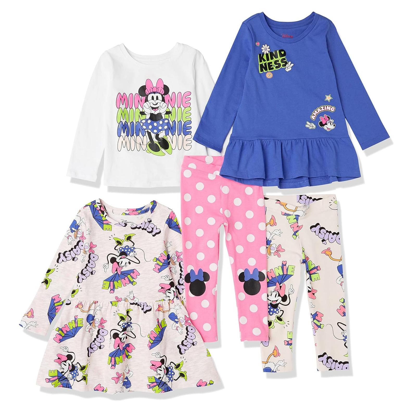 Conjunto Ropa Niñas Amazon Essentials Minnie y Daisy 3T