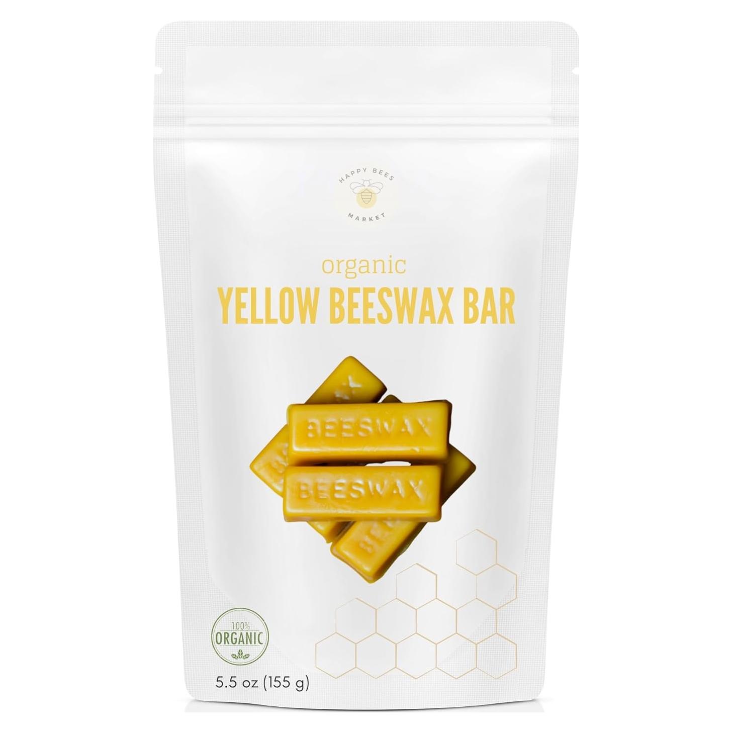 Cera de Abeja 100% Pura Mercado de Abejas Felices 155.9 g