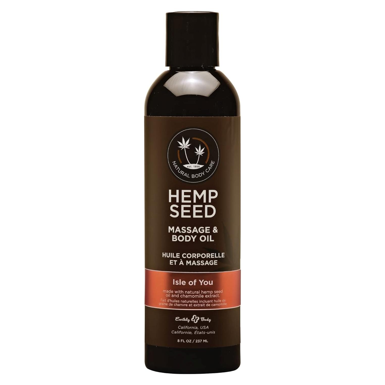 Aceite de Masaje Nutritivo Earthly Body 236.6 ml Vegano