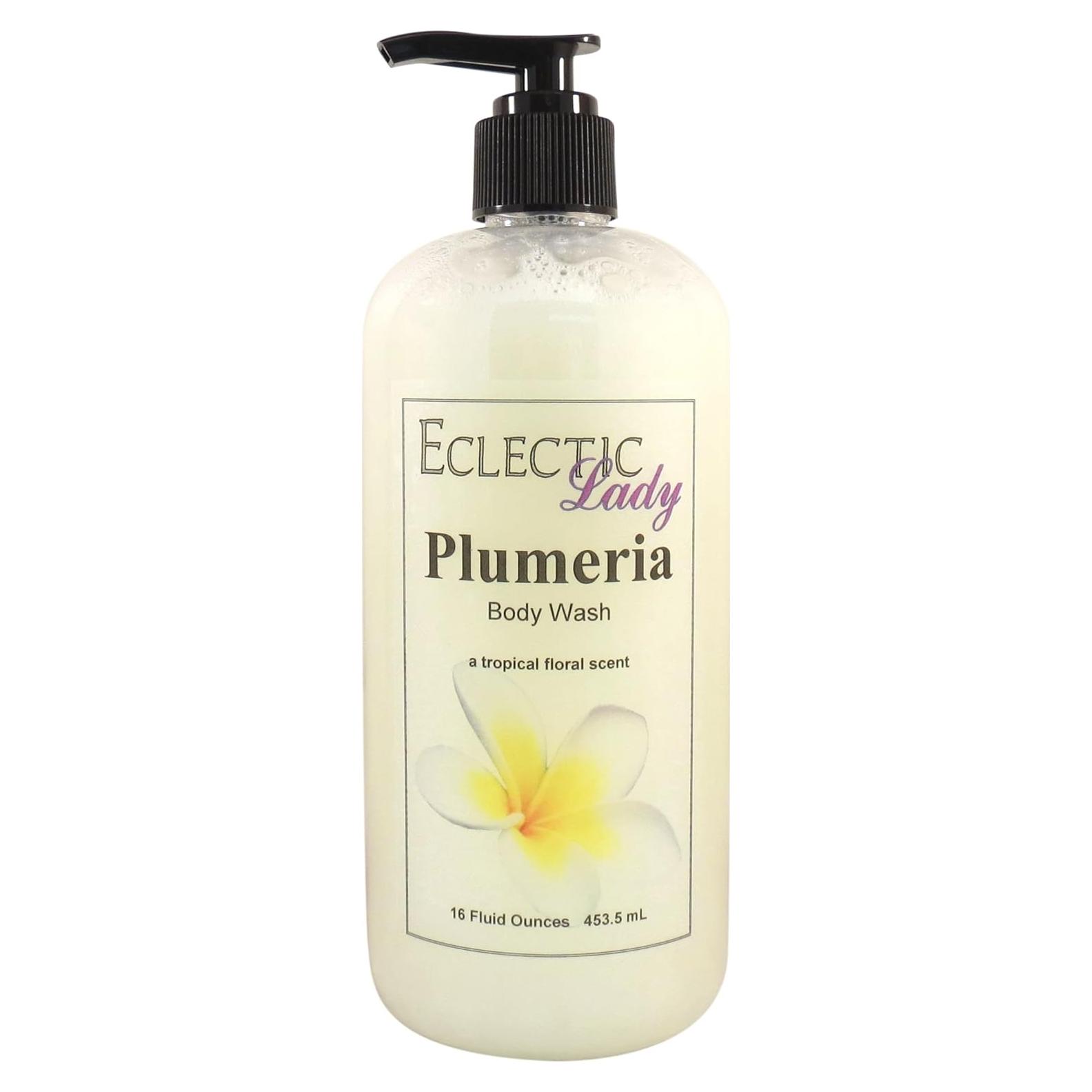Gel de Ducha 3-en-1 Dama Ecléctica Plumeria 473 ml