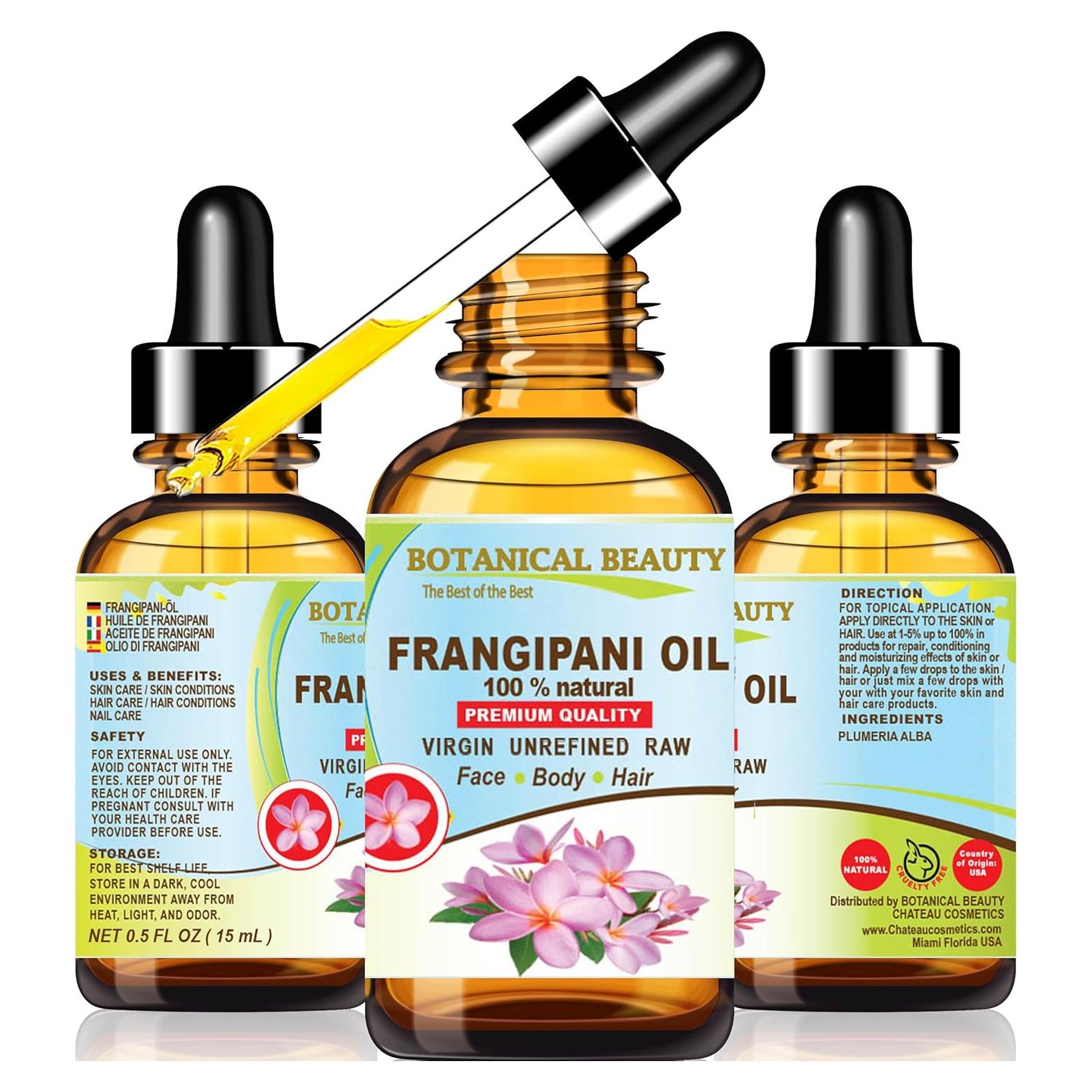 Aceite Esencial de Frangipani 100% Natural 15 ml - Botanical Beauty