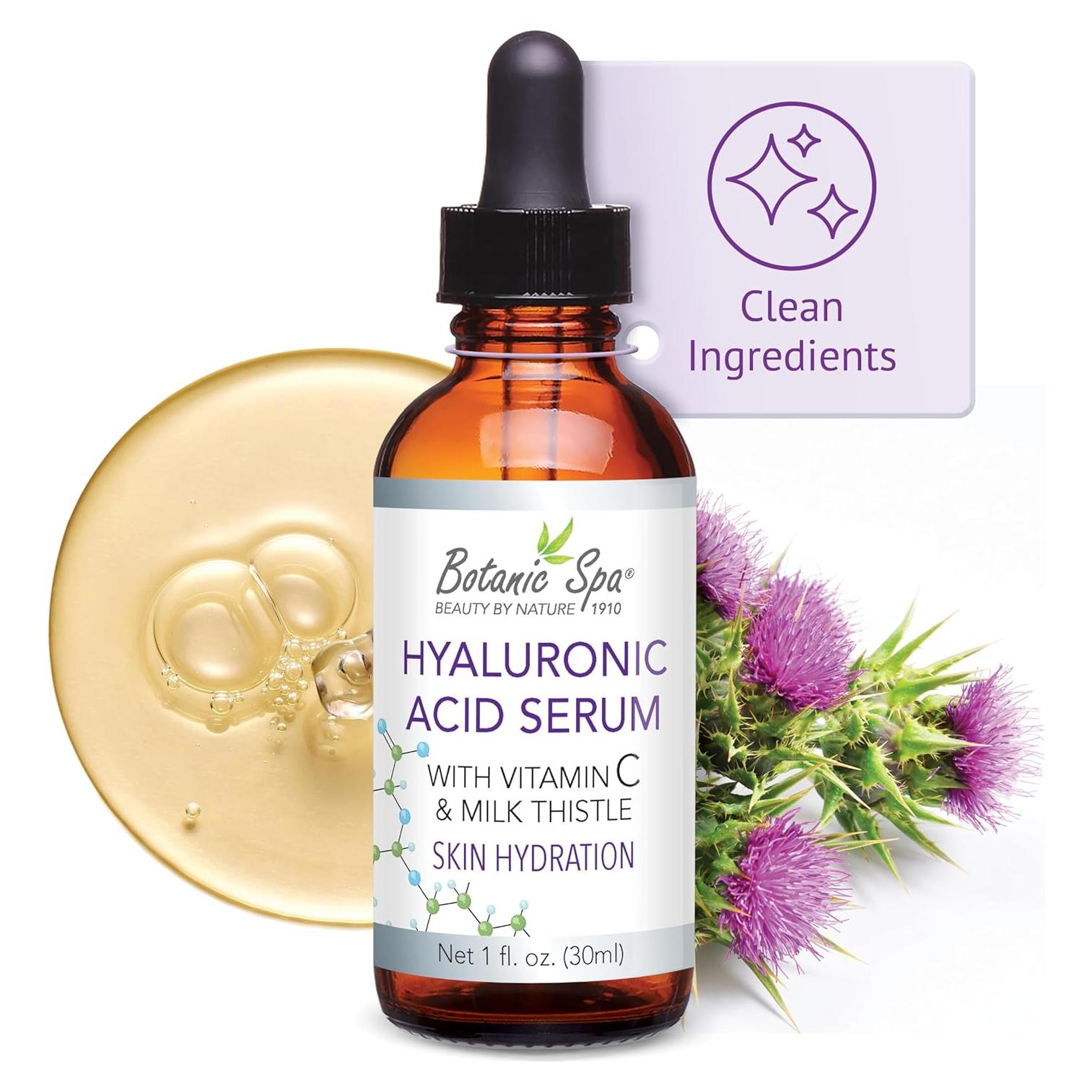 Suero de Ácido Hialurónico Botanic Choice 30 ml - Hidratante con Vitamina C