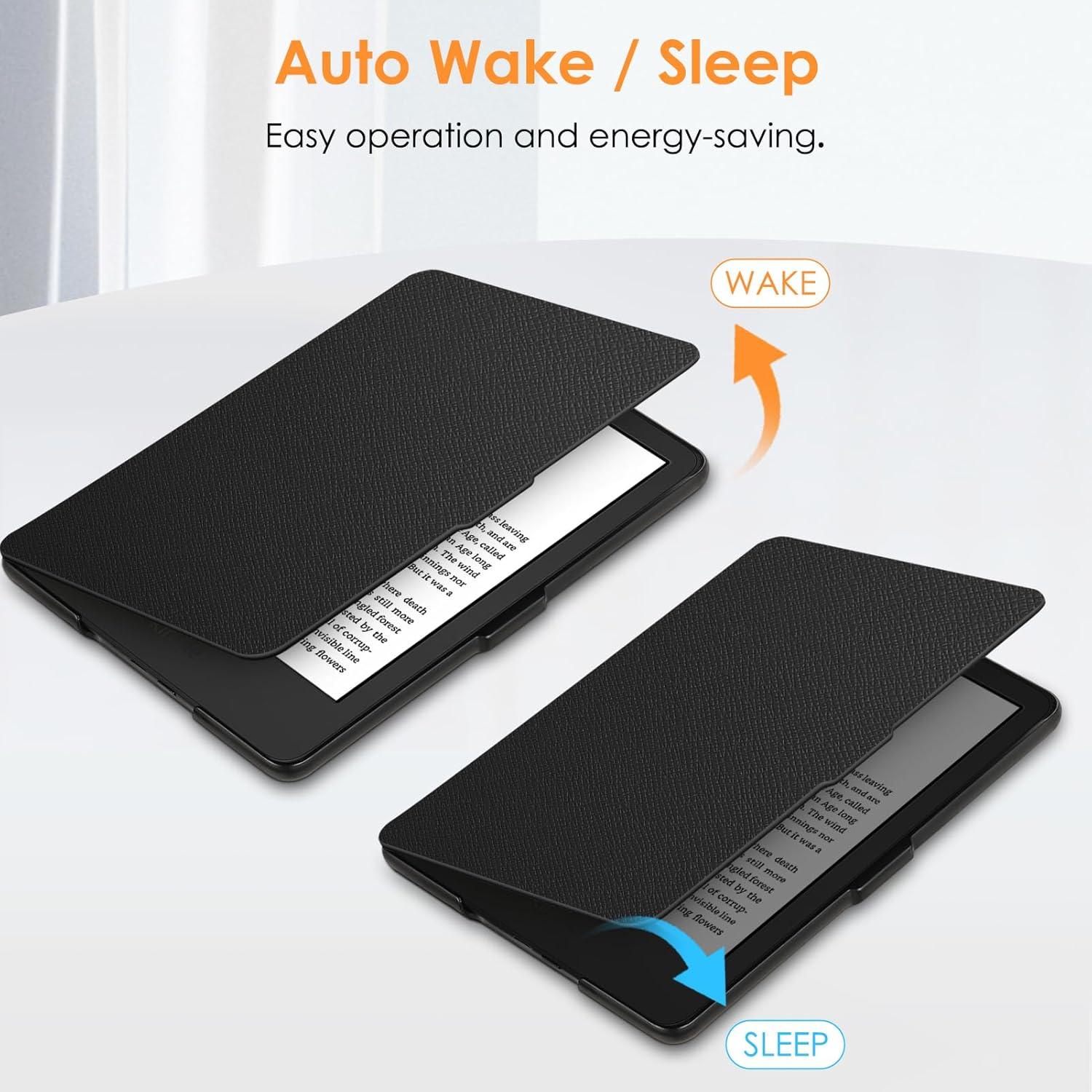 Funda Fintie para Kindle 6" 11ª Gen 2024/2022 - Negro