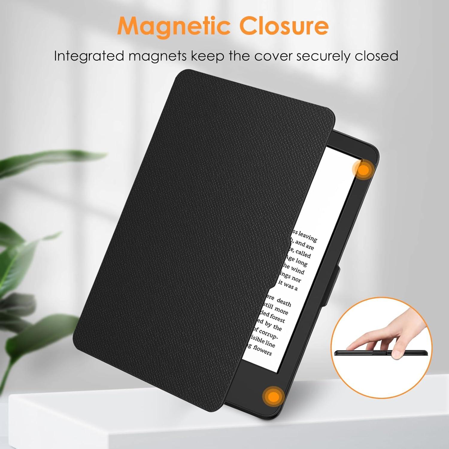 Funda Fintie para Kindle 6" 11ª Gen 2024/2022 - Negro