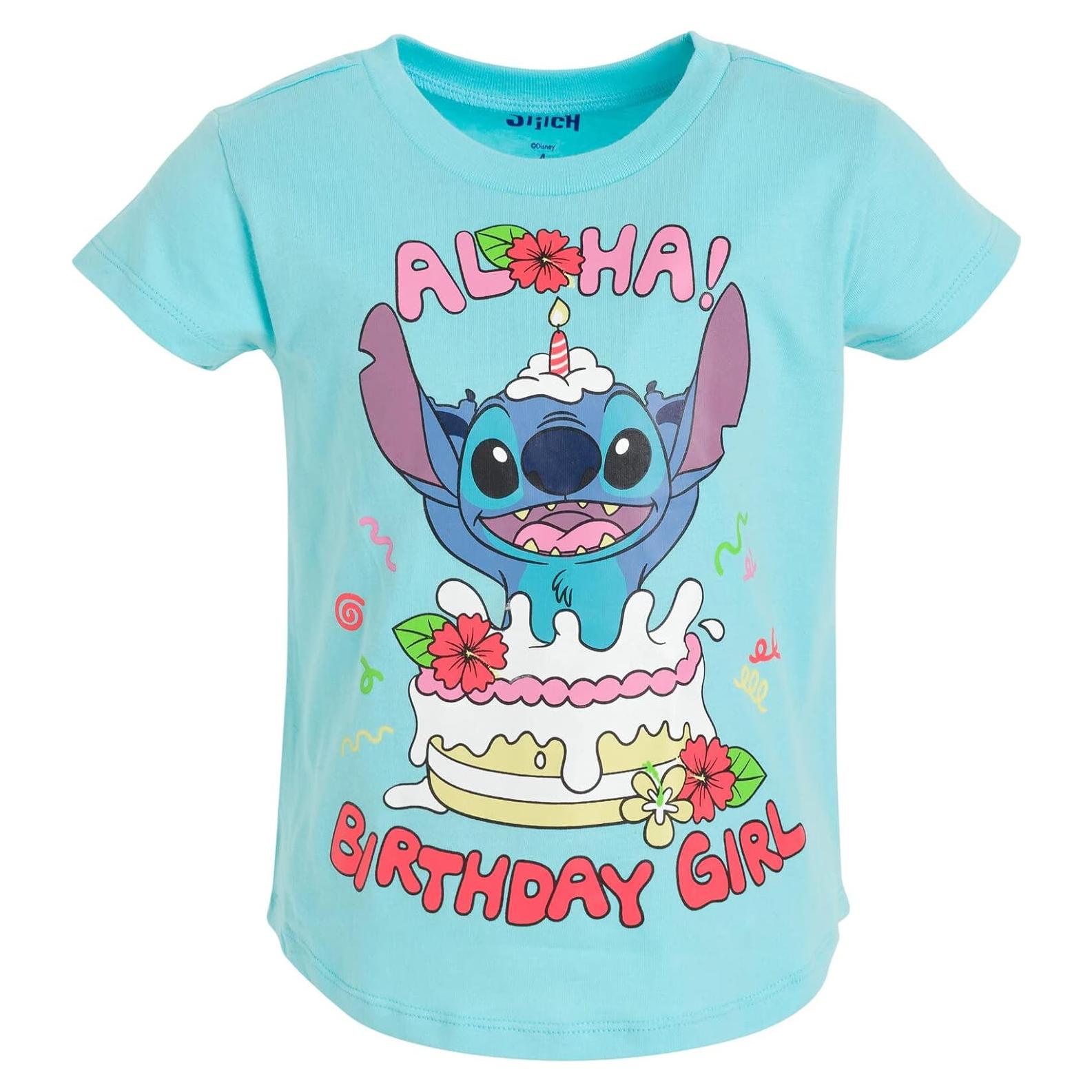 Camiseta Disney Junior para Niñas Talla 2T a 14-16