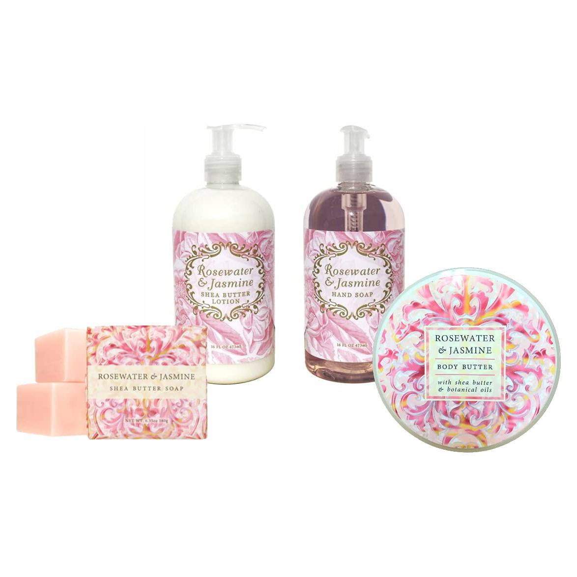 Cuarteto de Spa Greenwich Bay - Jabón, Loción, Manteca y Pastilla