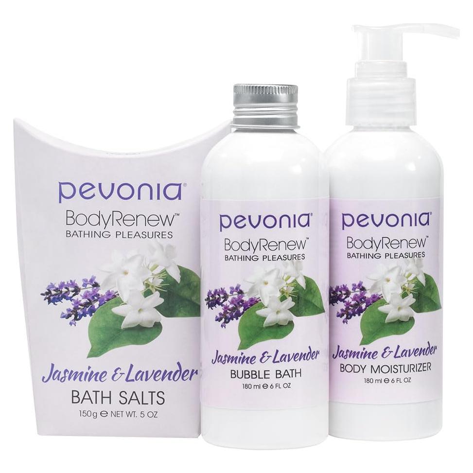 Conjunto de Regalo Pevonia BodyRenew Jazmín y Lavanda 0.48kg