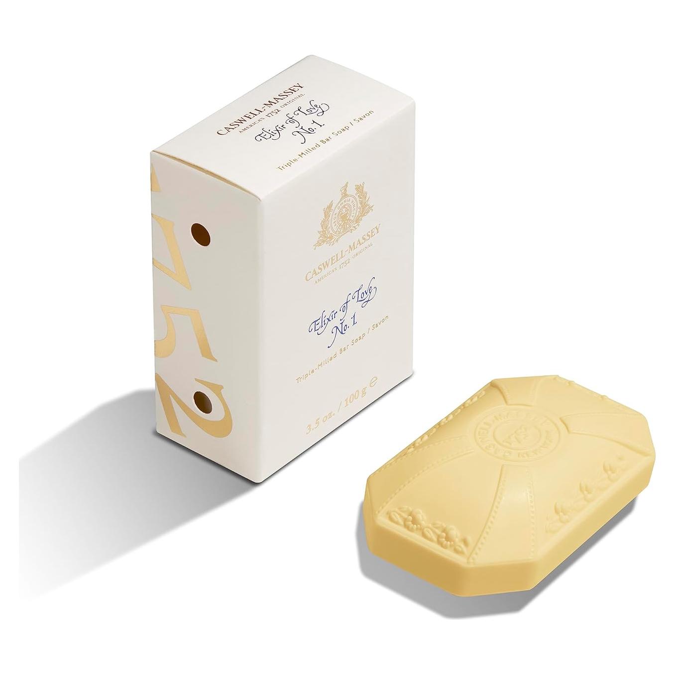 Jabón Natural Caswell-Massey Elixir de Amor 99.22g - Aroma Floral