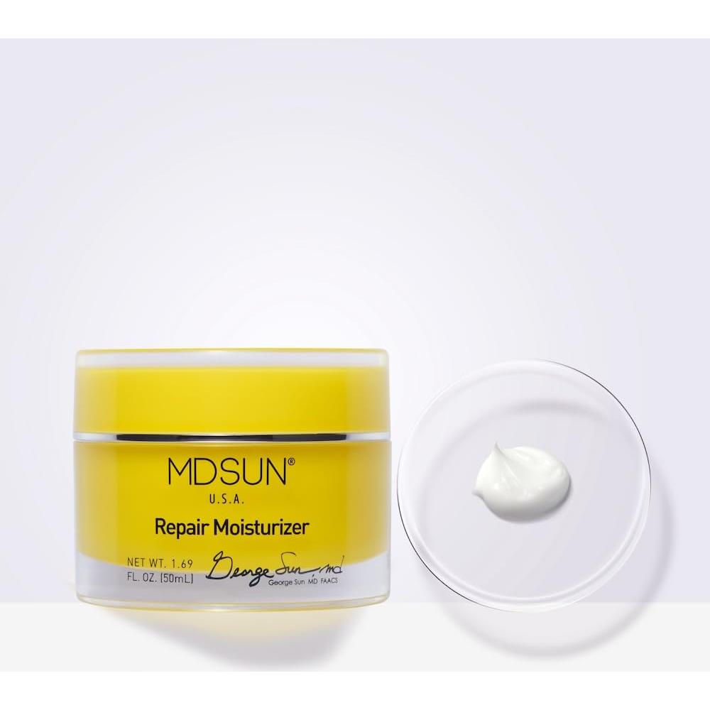 Hidratante Facial Antienvejecimiento MDSUN 50mL - SPF, Antioxidante