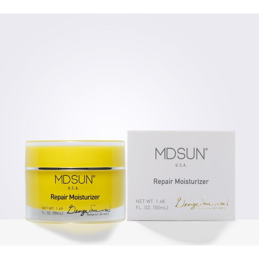 Hidratante Facial Antienvejecimiento MDSUN 50mL - SPF, Antioxidante