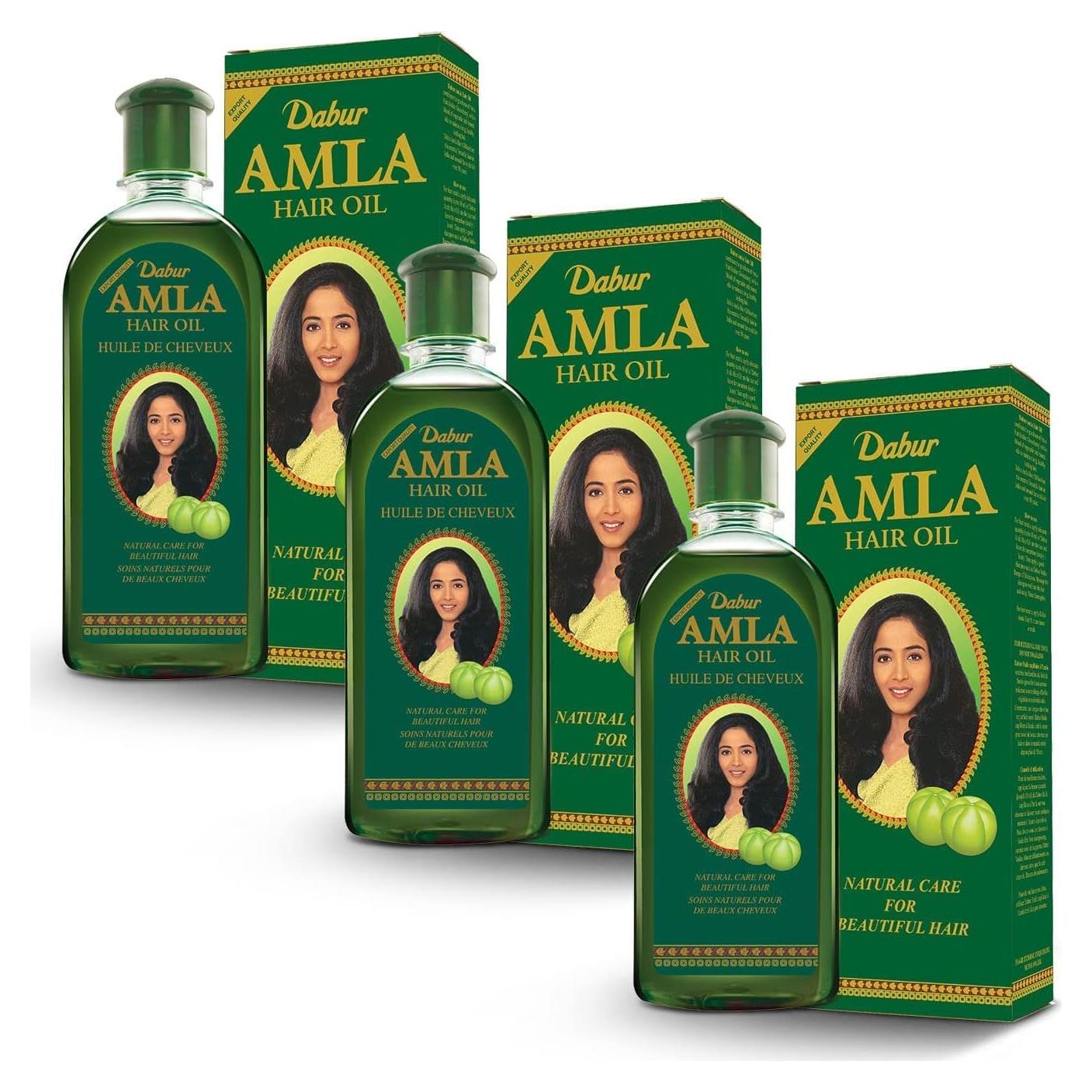 Aceite Capilar Dabur Amla 500ml x3 - Cuidado Natural Unisex