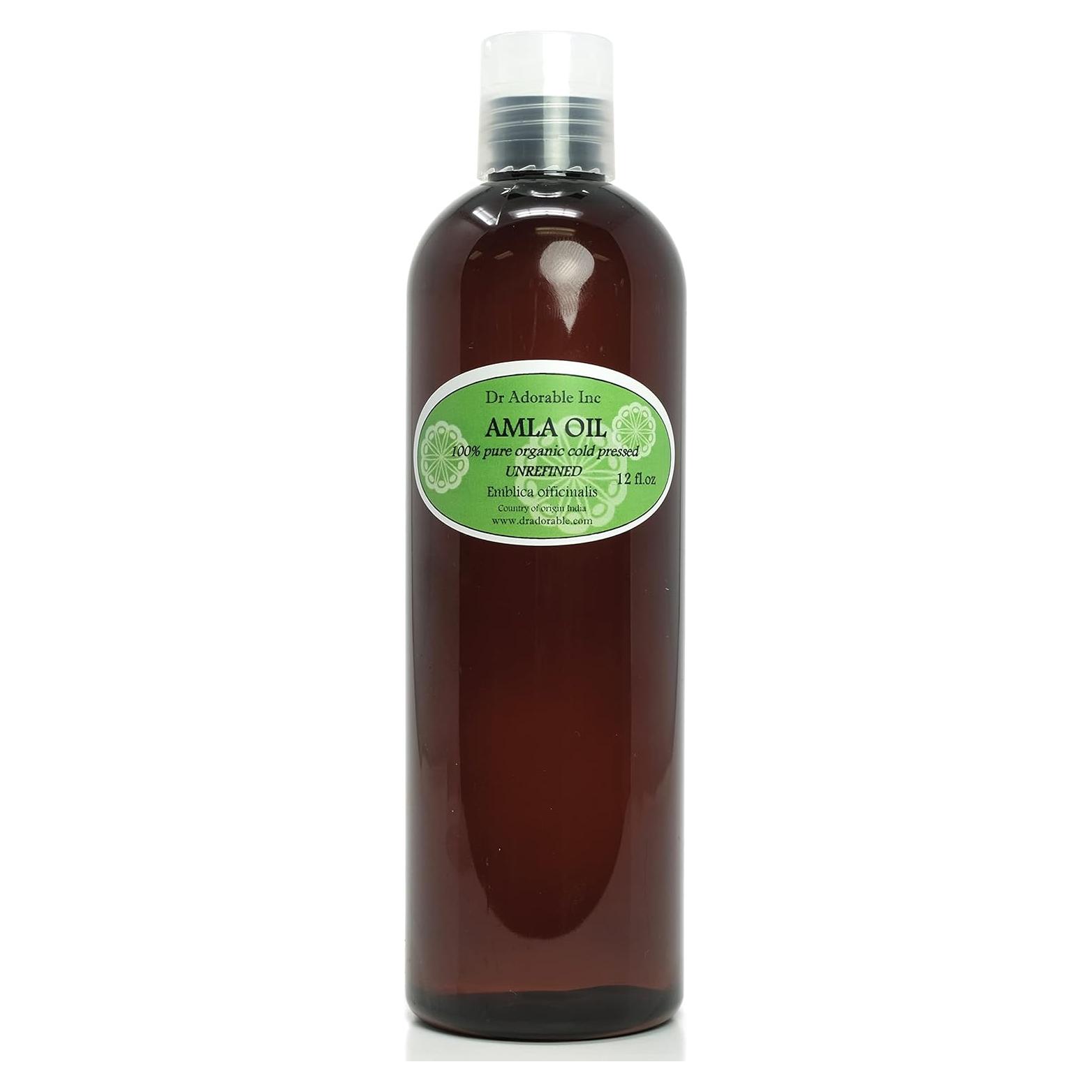 Aceite de Amla Orgánico Dr Adorable 355 ml Puro Prensado en Frío