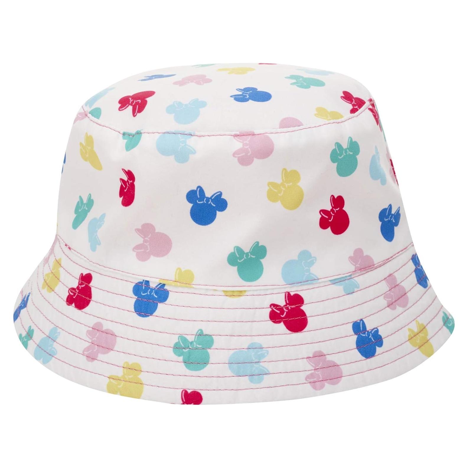 Sombrero Cubo Disney Minnie Mouse 3-6 Años Protección Solar