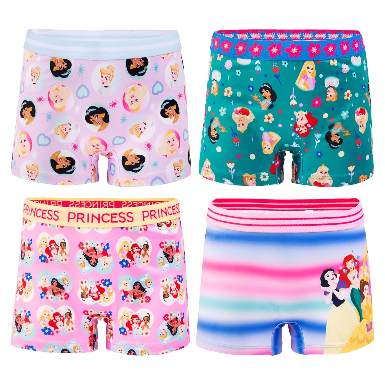 Multipack de Panties Disney para Niñas - 10 Piezas Algodón