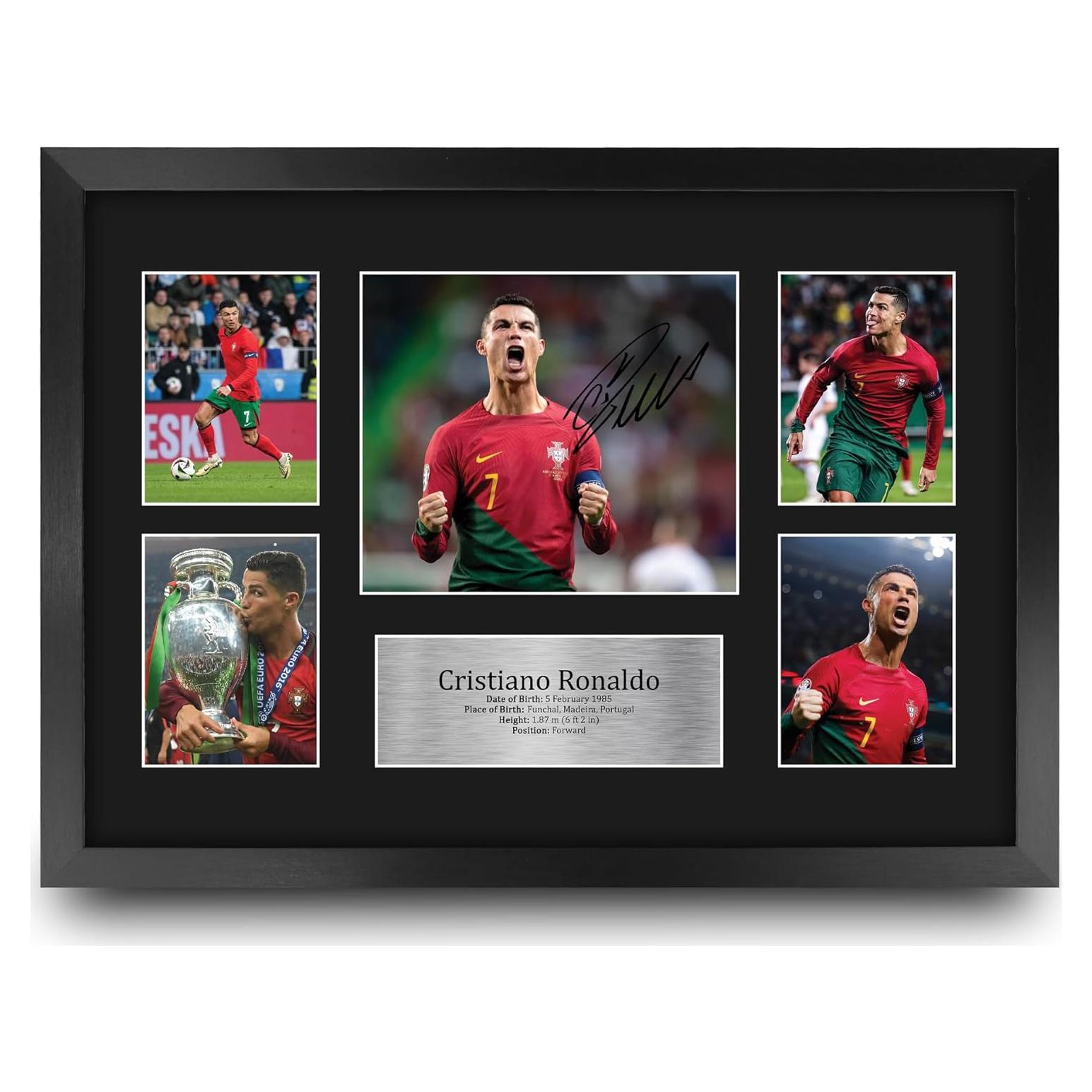 Display Enmarcado Cristiano Ronaldo 40.64x30.48cm HWC Trading