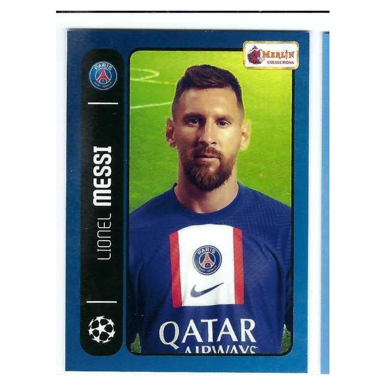 Tarjeta Coleccionable Lionel Messi 2022 Topps UCL PSG