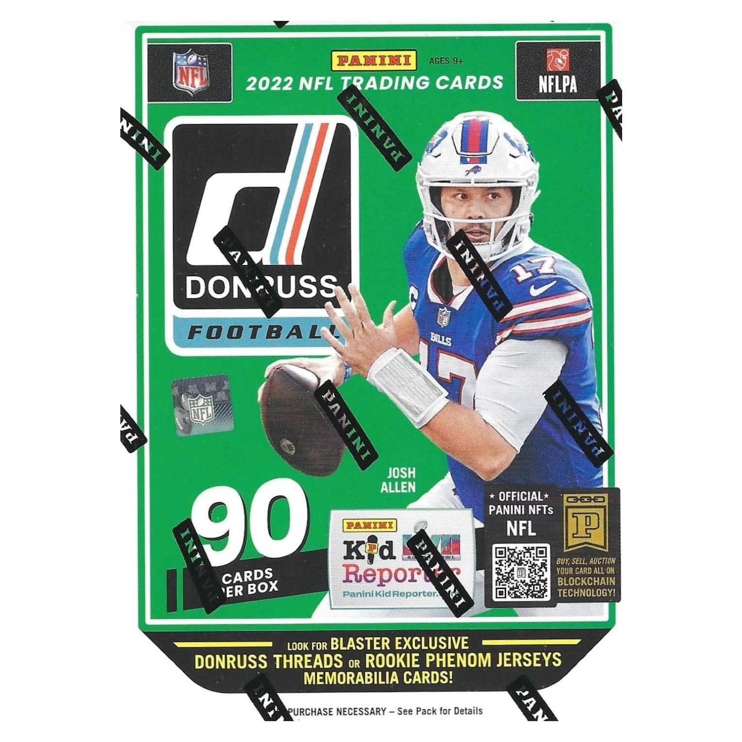 Caja Blaster de Tarjetas de Fútbol Panini Donruss 2022 - 90 Tarjetas