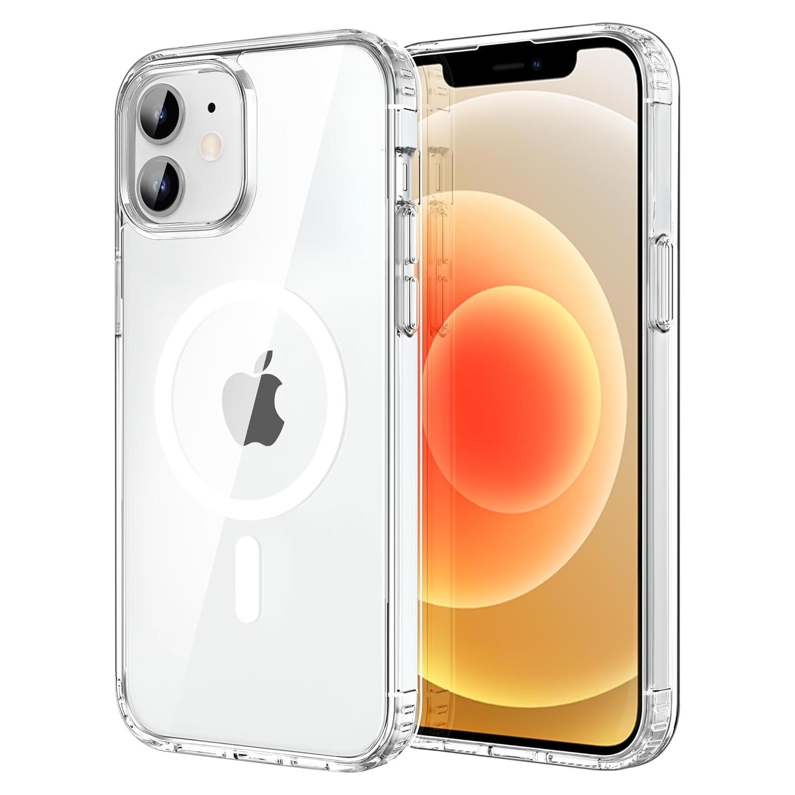 Funda Magnética CACOE para iPhone 12/12 Pro 6.1" Transparente