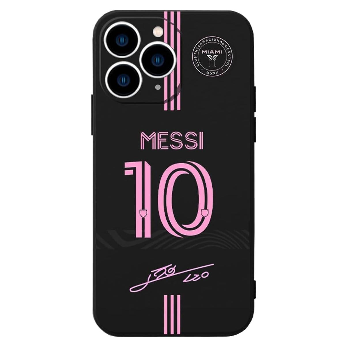 Funda TPU ZERMU para iPhone 13 Pro 6.1" Messi #10 Diseño Único