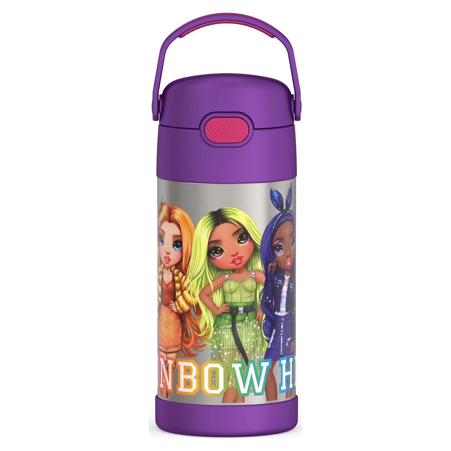 Botella de Acero Inoxidable THERMOS FUNTAINER 354ml Rainbow High