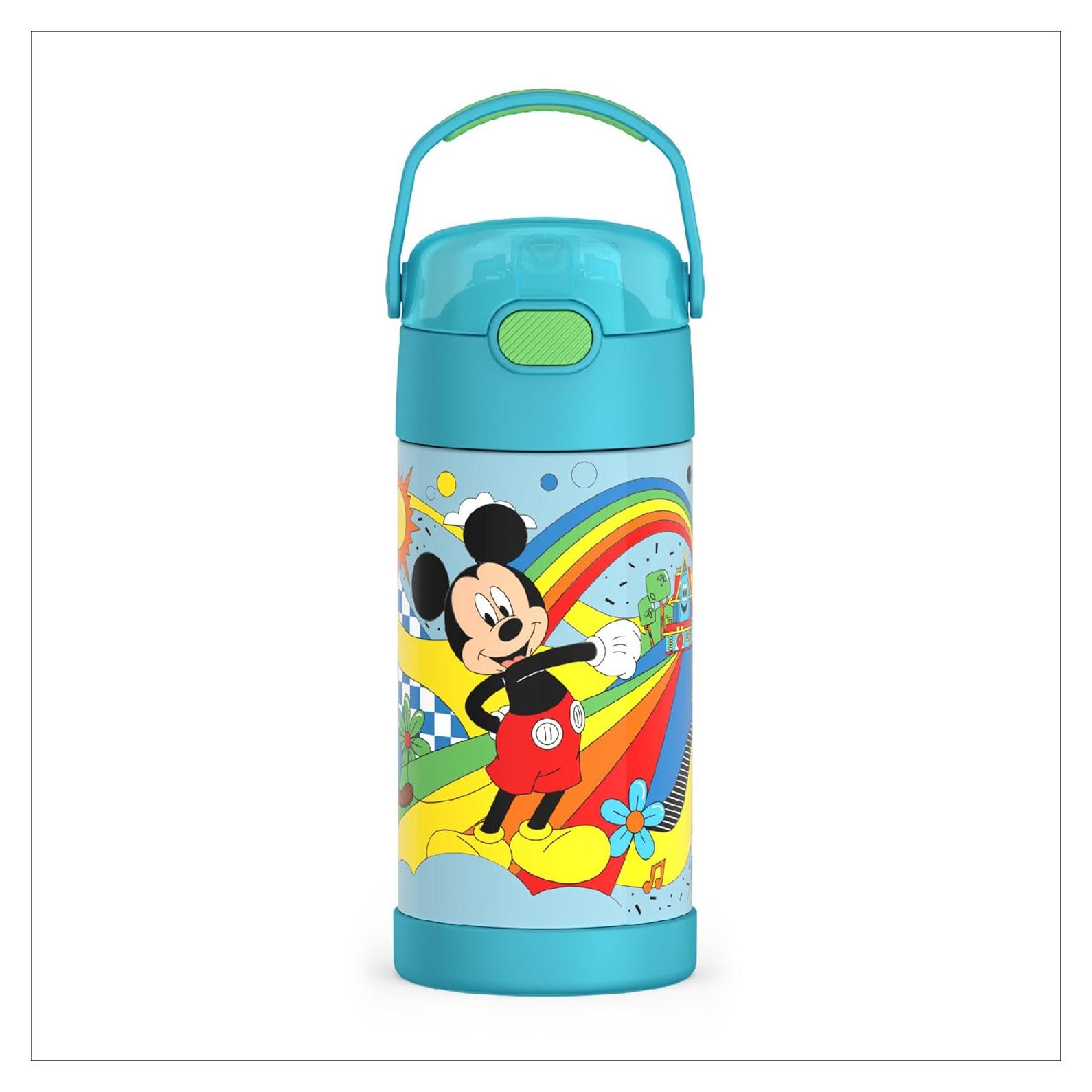 Botella de Agua THERMOS FUNTAINER 354 ml con Pajilla Mickey