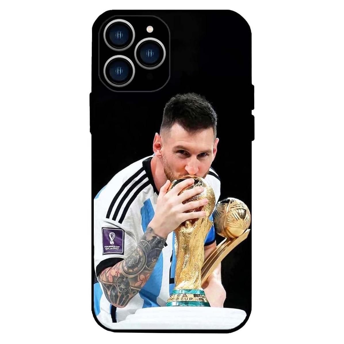 Funda Bumper ZERMU para iPhone 13 Pro Max Lionel Messi