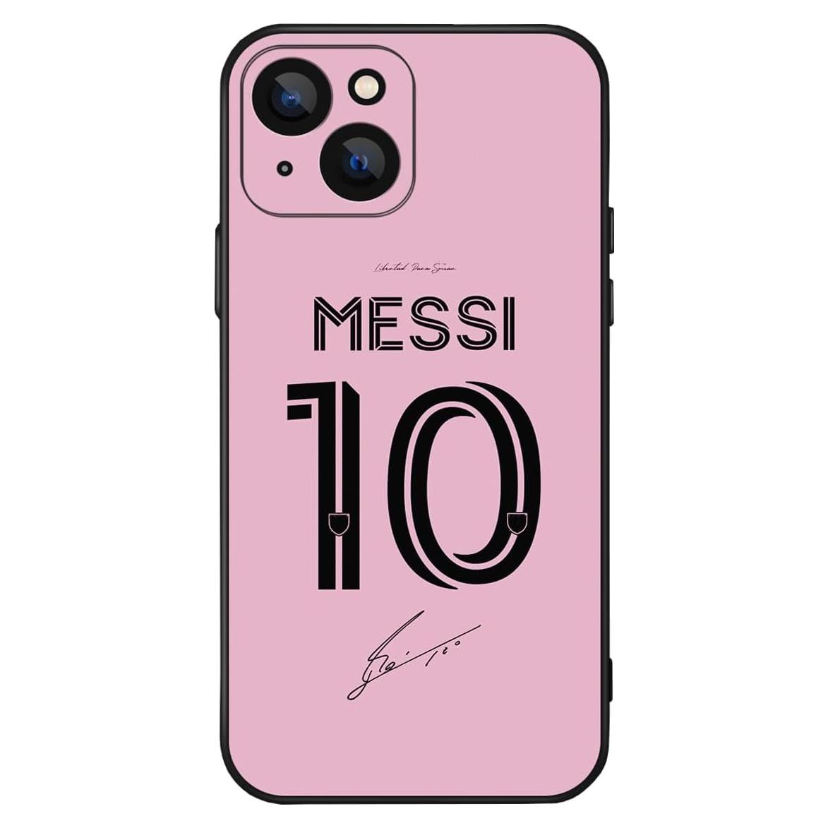 Funda Bumper ZERMU para iPhone 14 Plus - Estrella Messi 10