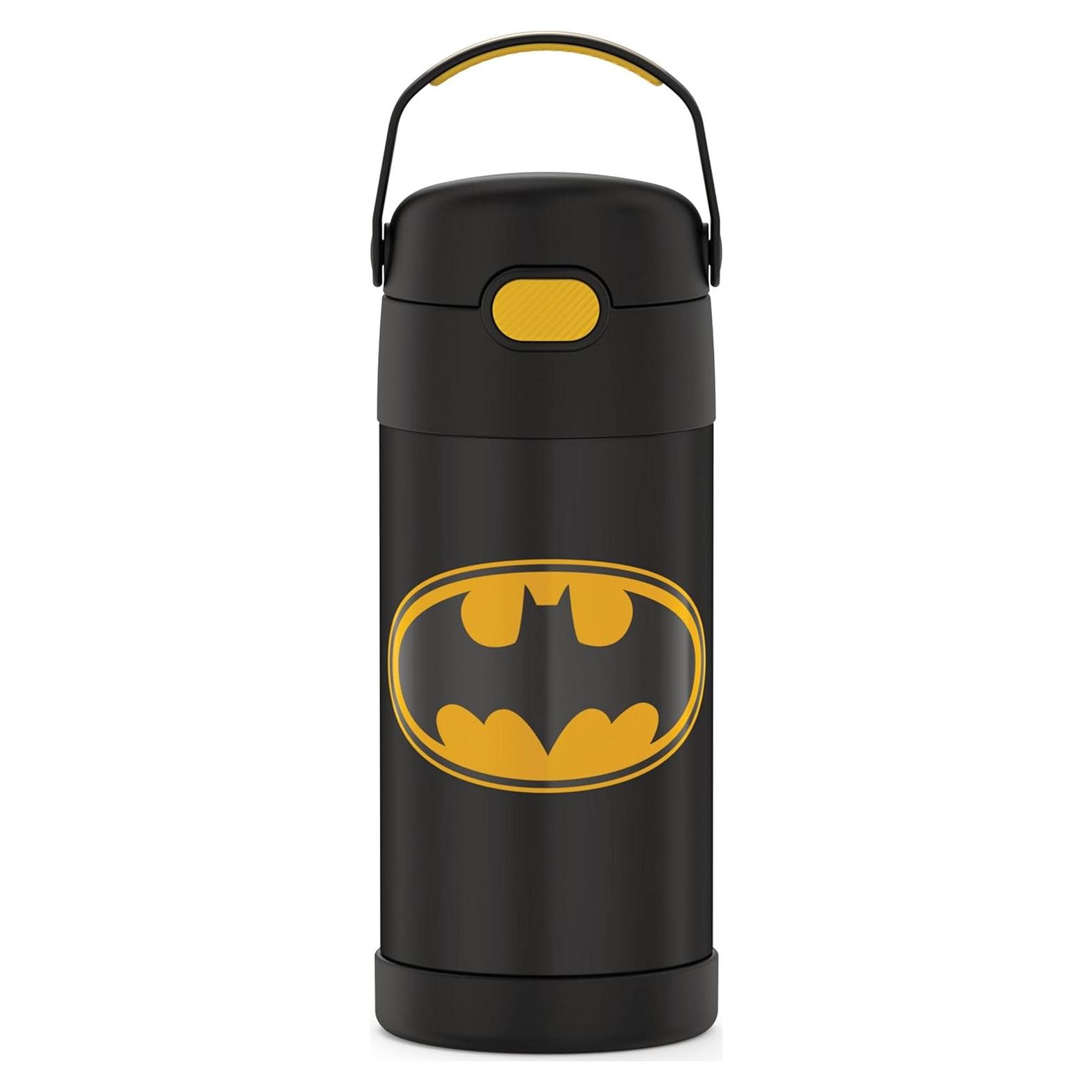 Botella de Agua THERMOS FUNTAINER 354 ml con Pajita - Batman