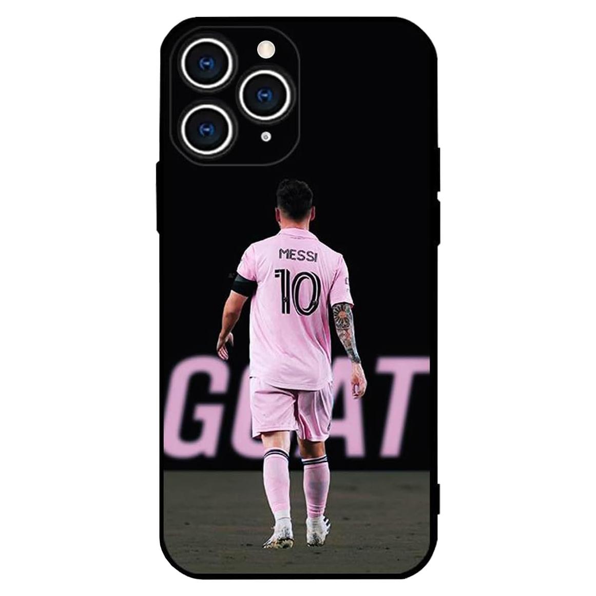 Funda Bumper ZERMU para iPhone 14 Pro Max Messi 6.7"