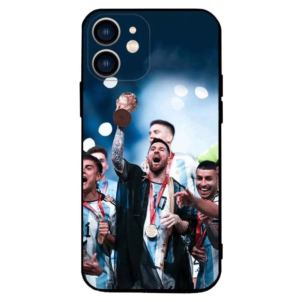 Funda Bumper ZERMU para iPhone 12 - Silicona TPU Messi