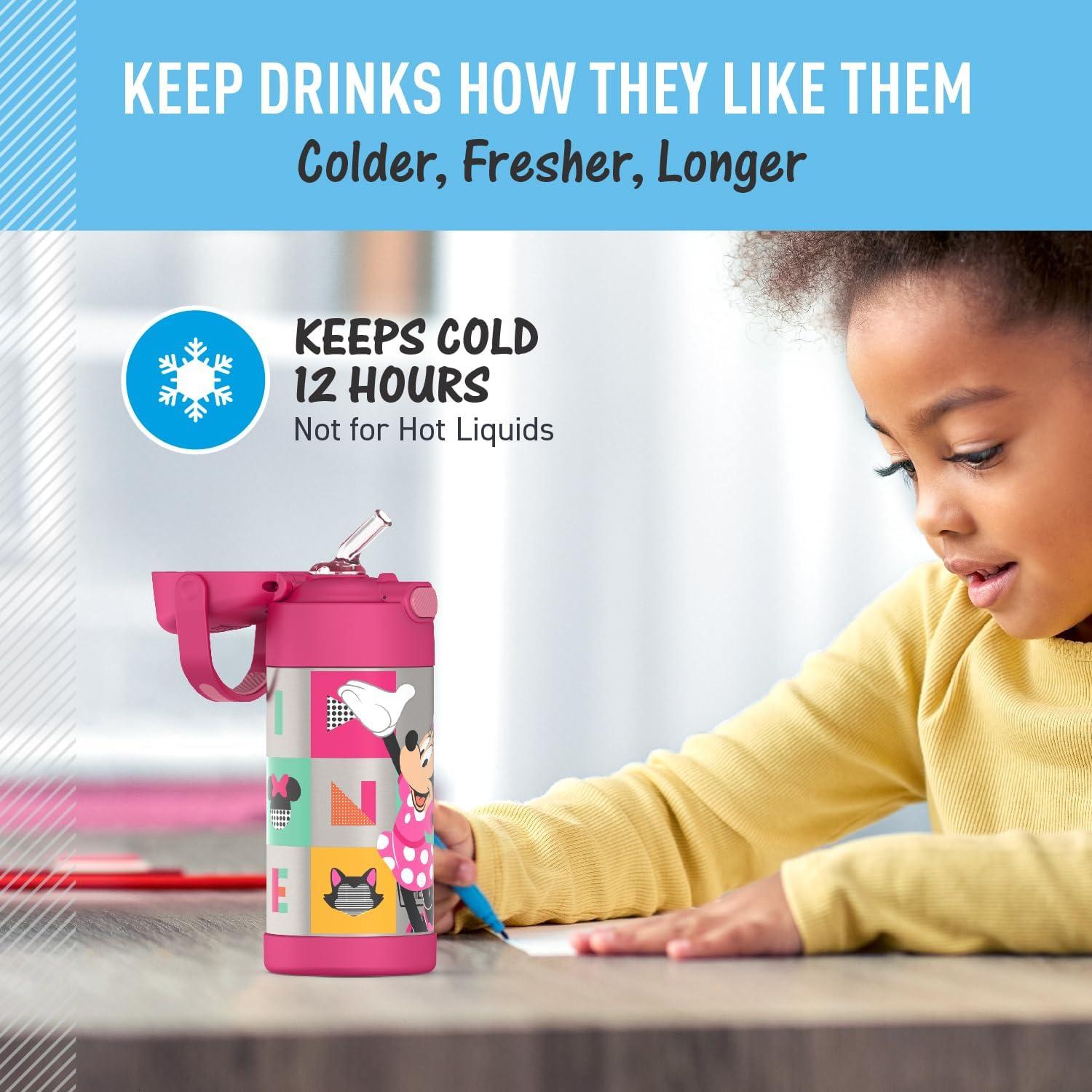 Botella de Agua THERMOS FUNTAINER 354 ml Minnie Niños