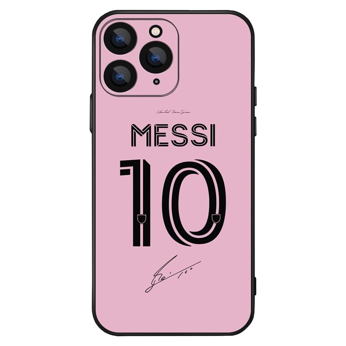 Funda de Silicona TPU ZERMU para iPhone 13 Pro Max Messi #10