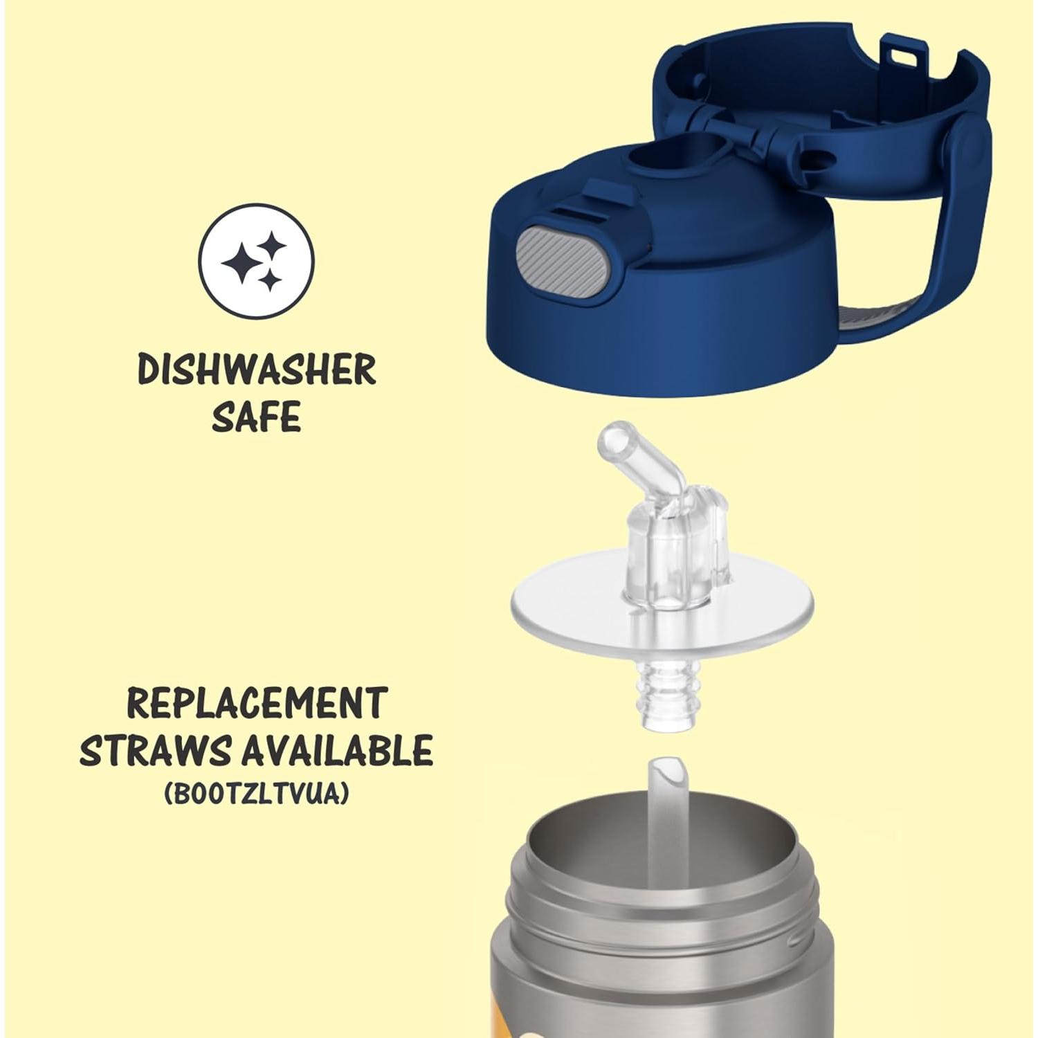 Botella de Agua THERMOS FUNTAINER 354 ml con Pajilla